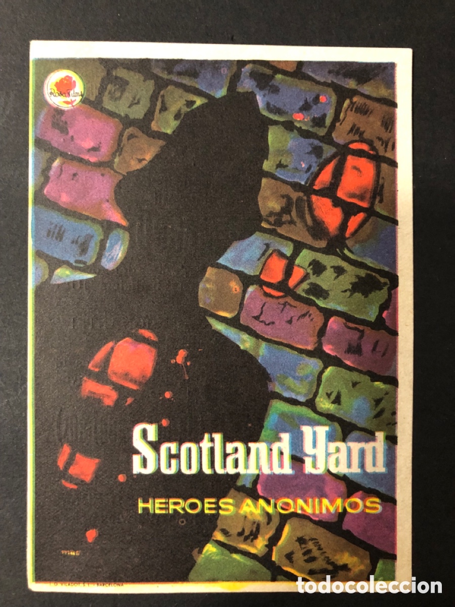 Cinema: Programa scotland yard h&eacute;roes an&oacute;nimos con publicidad monumental cinema melilla A11