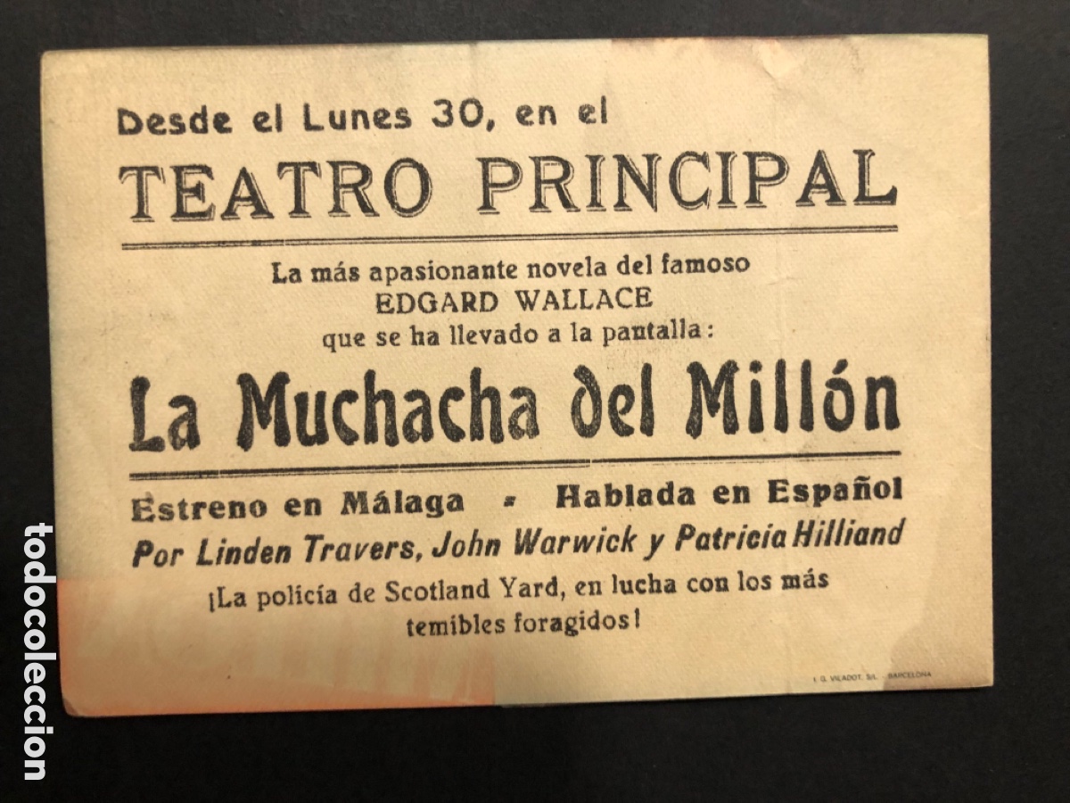 Cine: Programa la muchacha del mill&oacute;n con publicidad teatro principal A11 - Foto 3