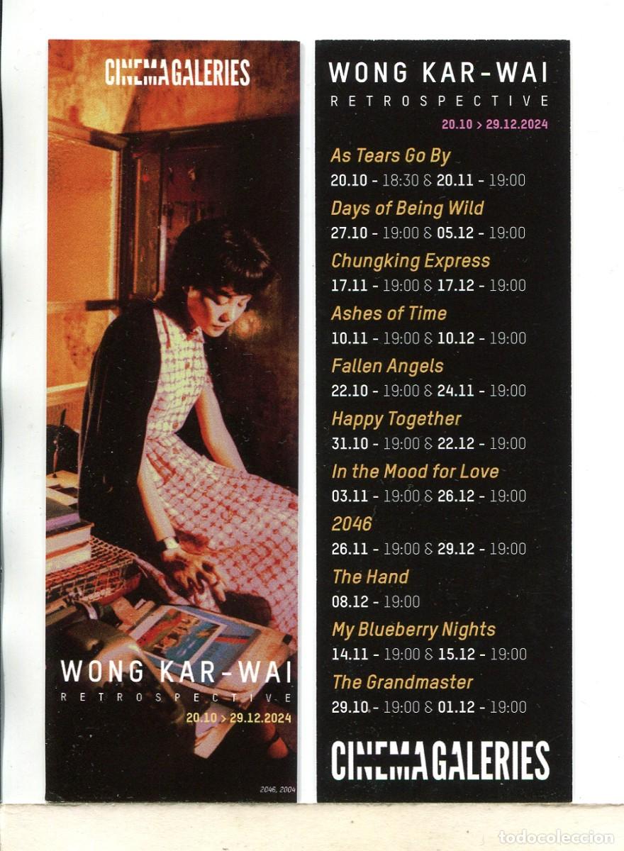 Cine: WONG KAR-WAI. MARCAP&Aacute;GINAS. - Foto 1