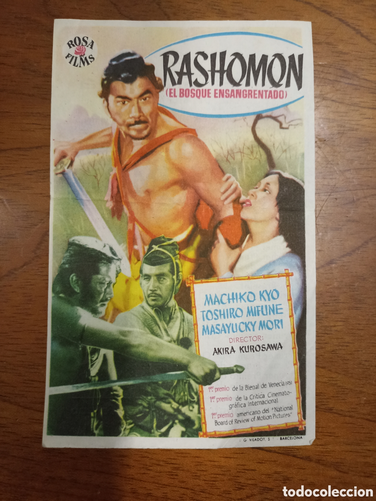 Cinema: Folleto Radhomon cine Gran V&iacute;a