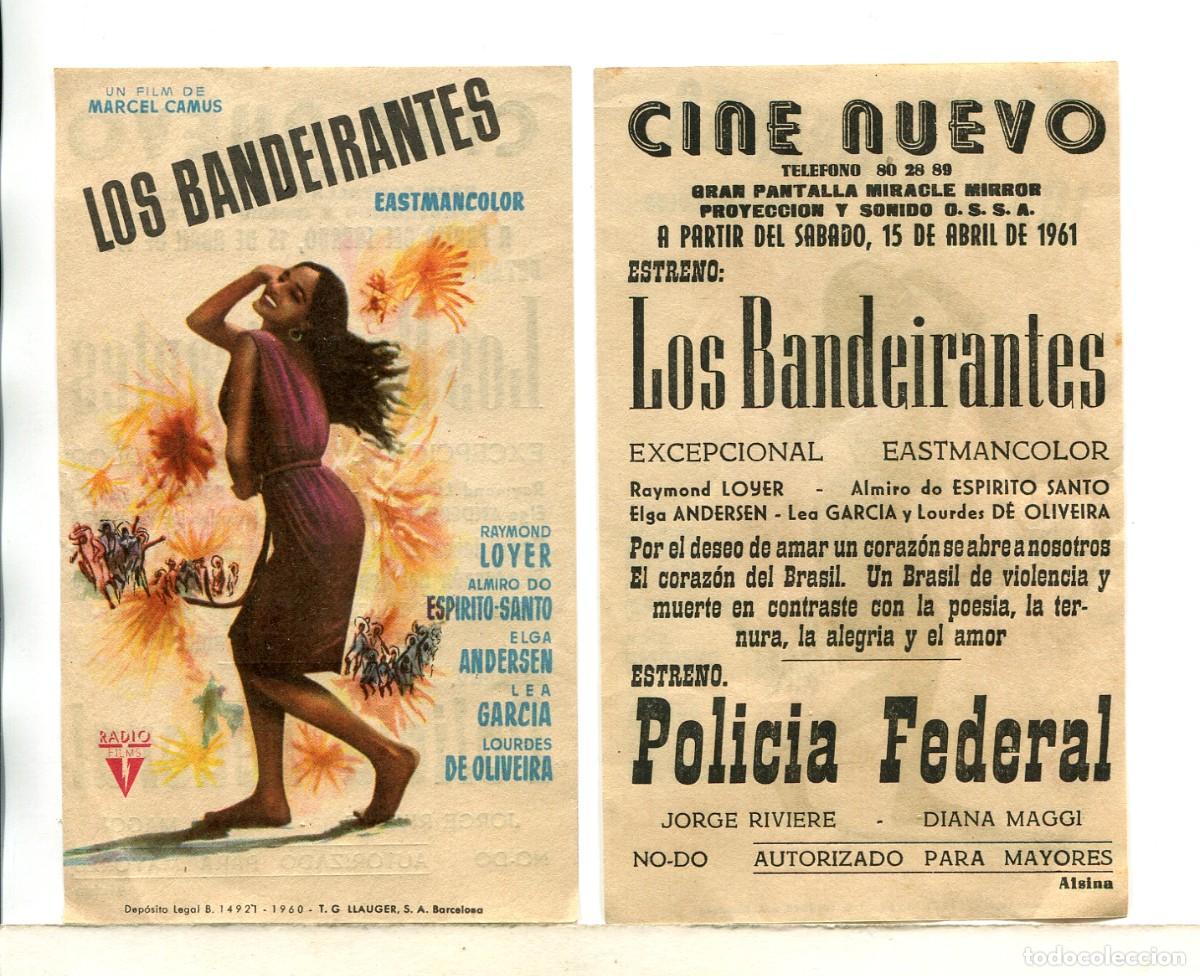 Cine: LOS BANDEIRANTES, de Marcel Camus. - Foto 1