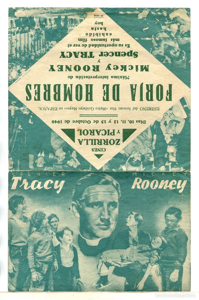 Cine: FORJA DE HOMBRES, con Spencer Tracy. - Foto 2