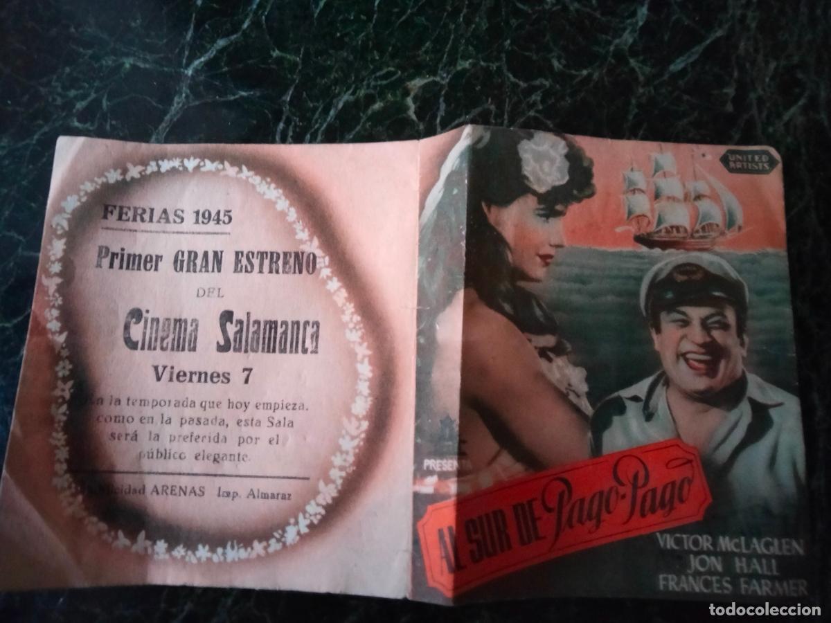 Cine: Programa de cine. Al sur de Pago Pago - Foto 1