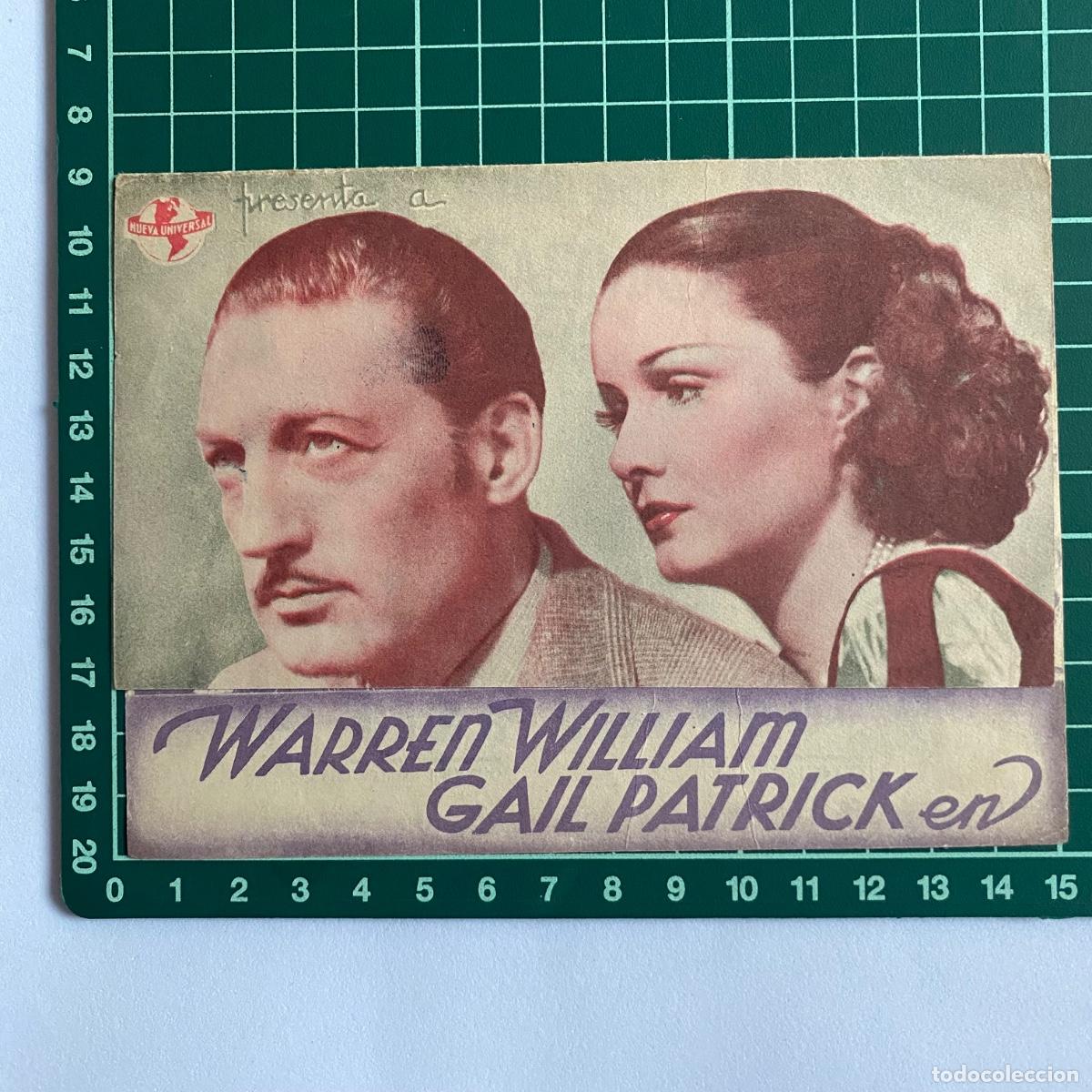 Cinema: Programa de cine folleto de mano pelicula El beso revelador Cine dorado