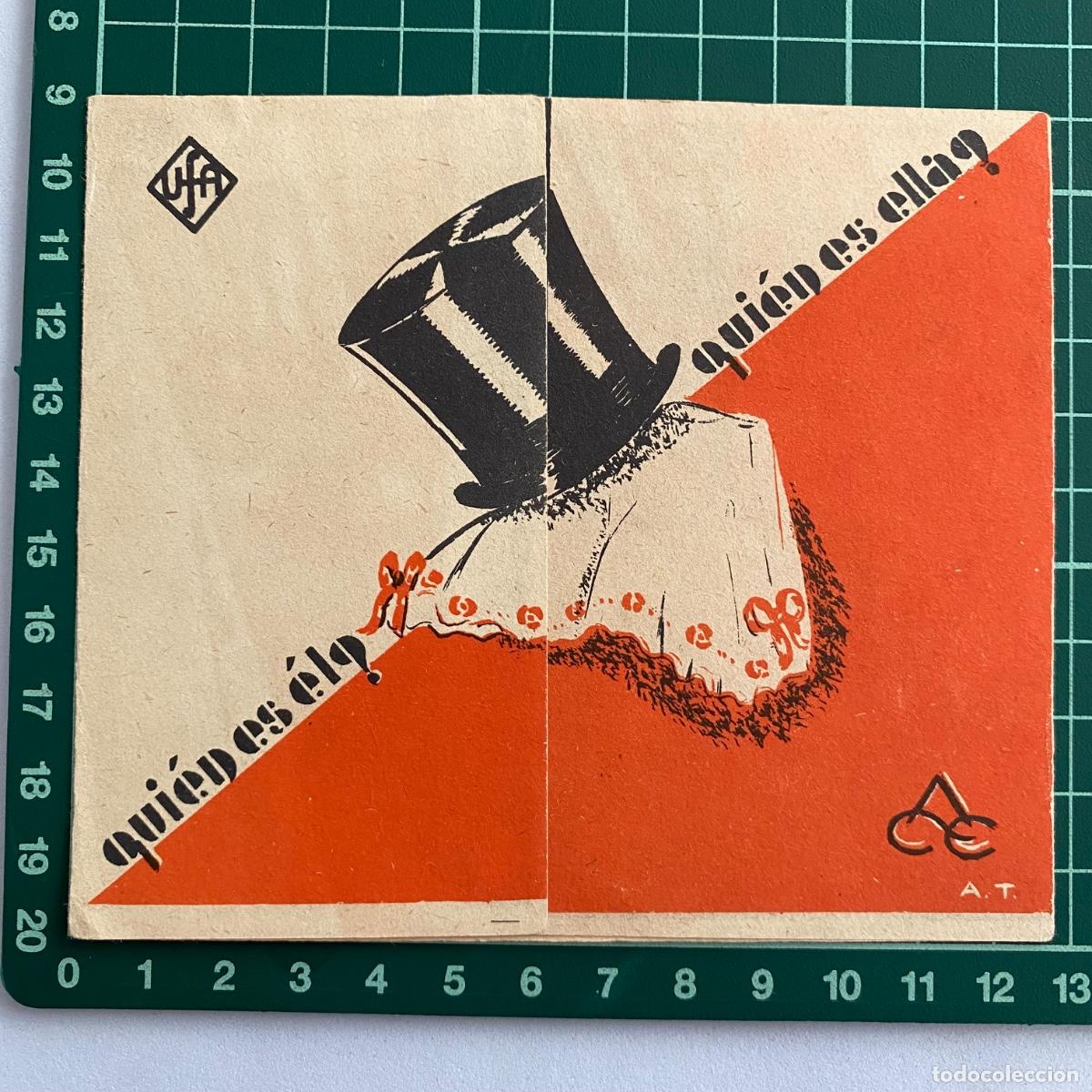  Foglietti di film di film antichi di cinema: Programa de cine folleto de mano pelicula El es ella quien es el