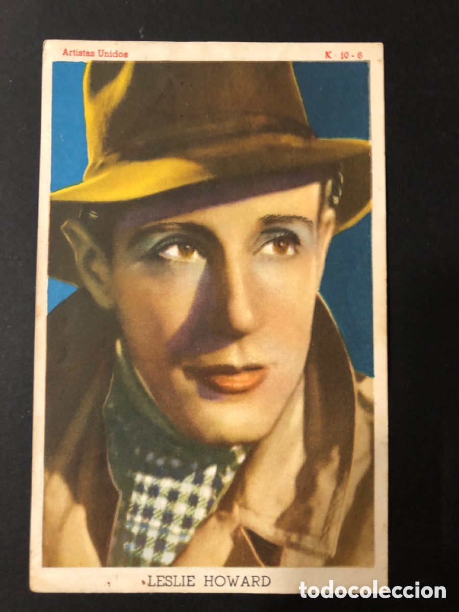  Foglietti di film di film antichi di cinema: Programa foto leslie howard con publicidad productos belleza Ming A11