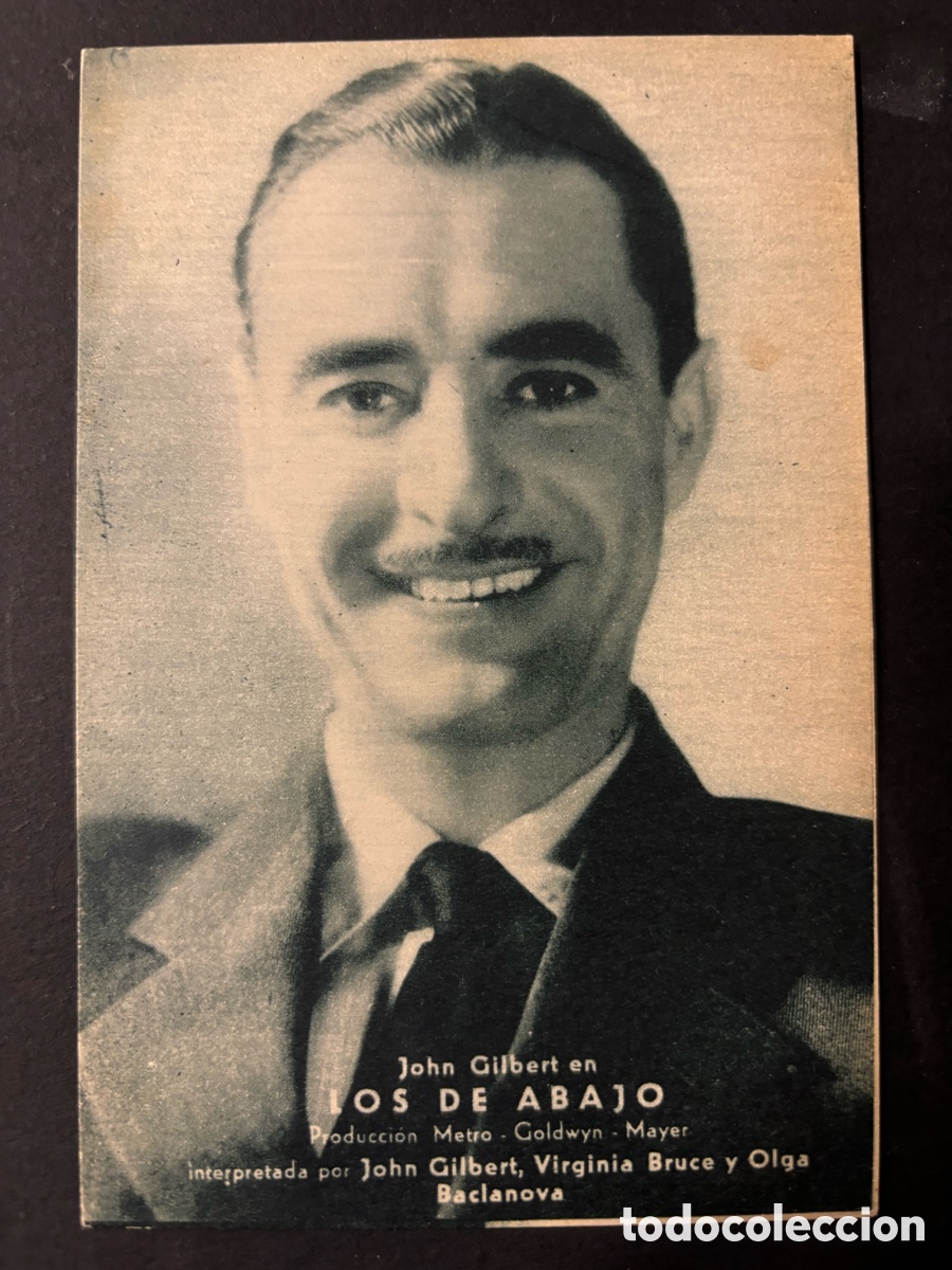 Cine: Programa tarjeta MGM los de abajo john Gilbert A11 - Foto 1