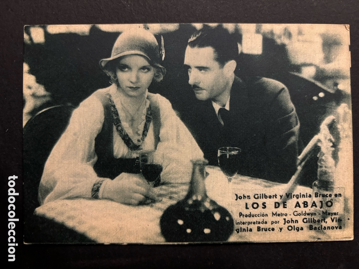 Cine: Programa tarjeta MGM los de abajo john Gilbert A11 - Foto 1