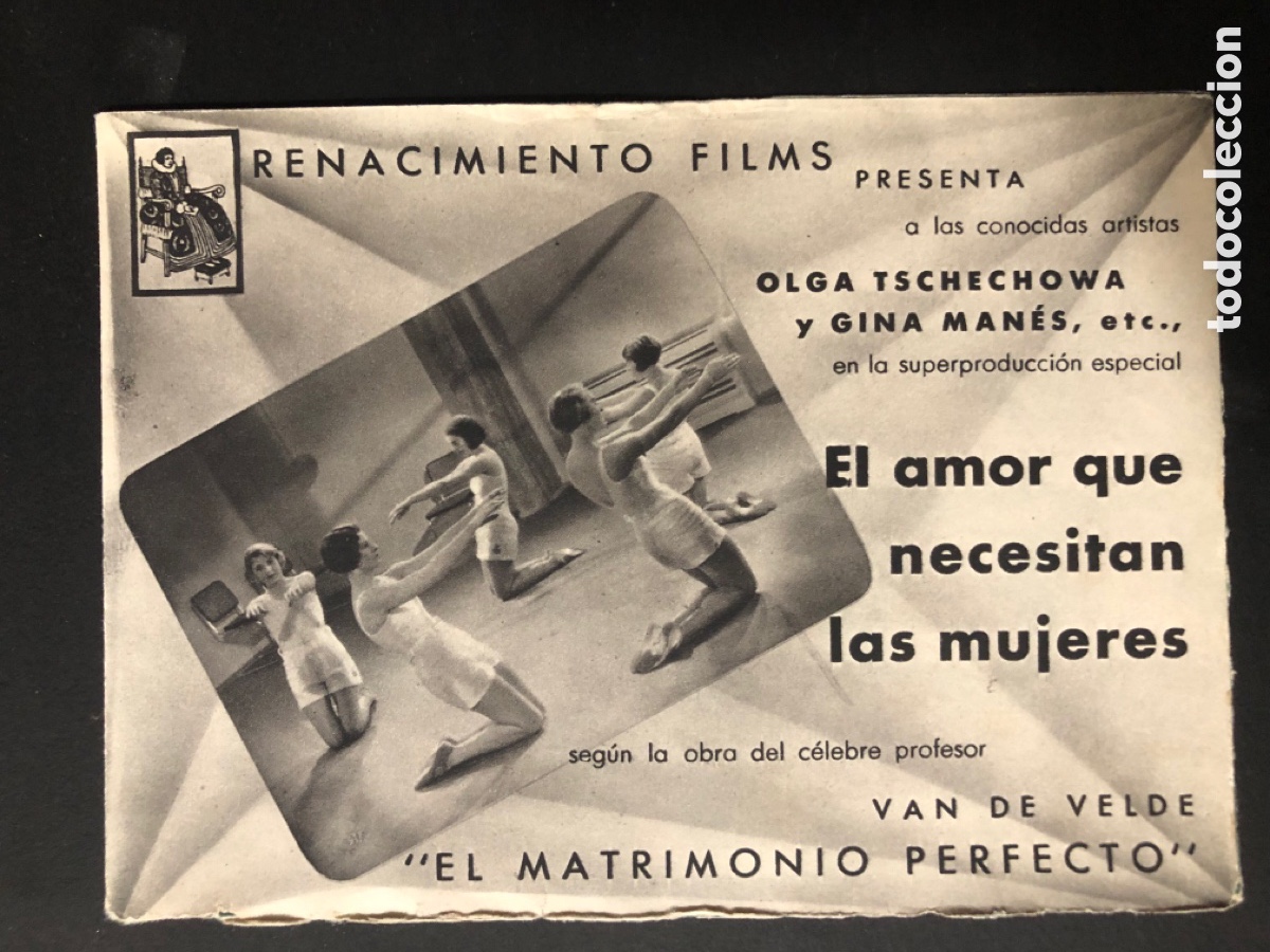 Cine: Programa el amor que necesitan las mujeres olga tschechowa A10