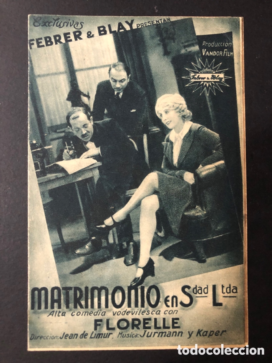 Cine: Programa matrimonio en sdad ltda florelle A10 - Foto 1