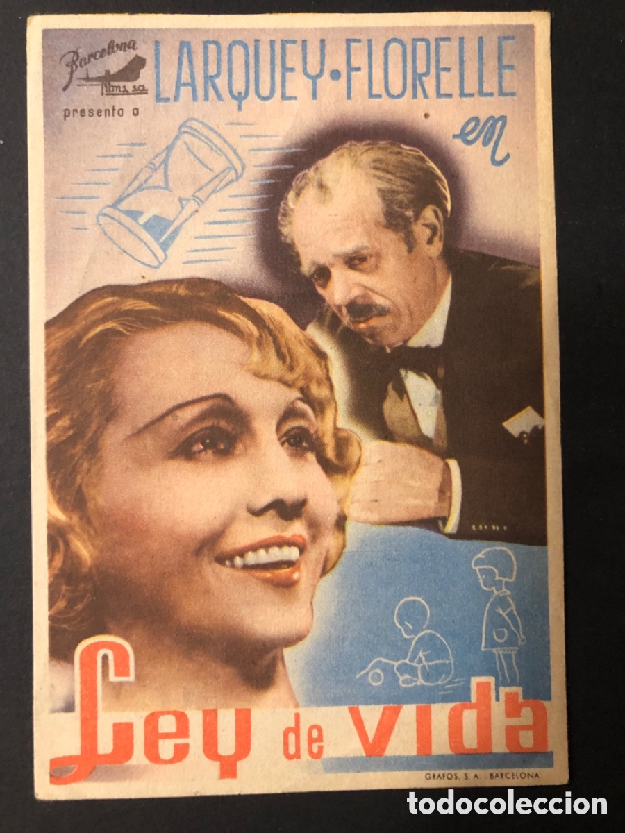 Cine: Programa ley de vida florelle con publicidad principal cinema A10