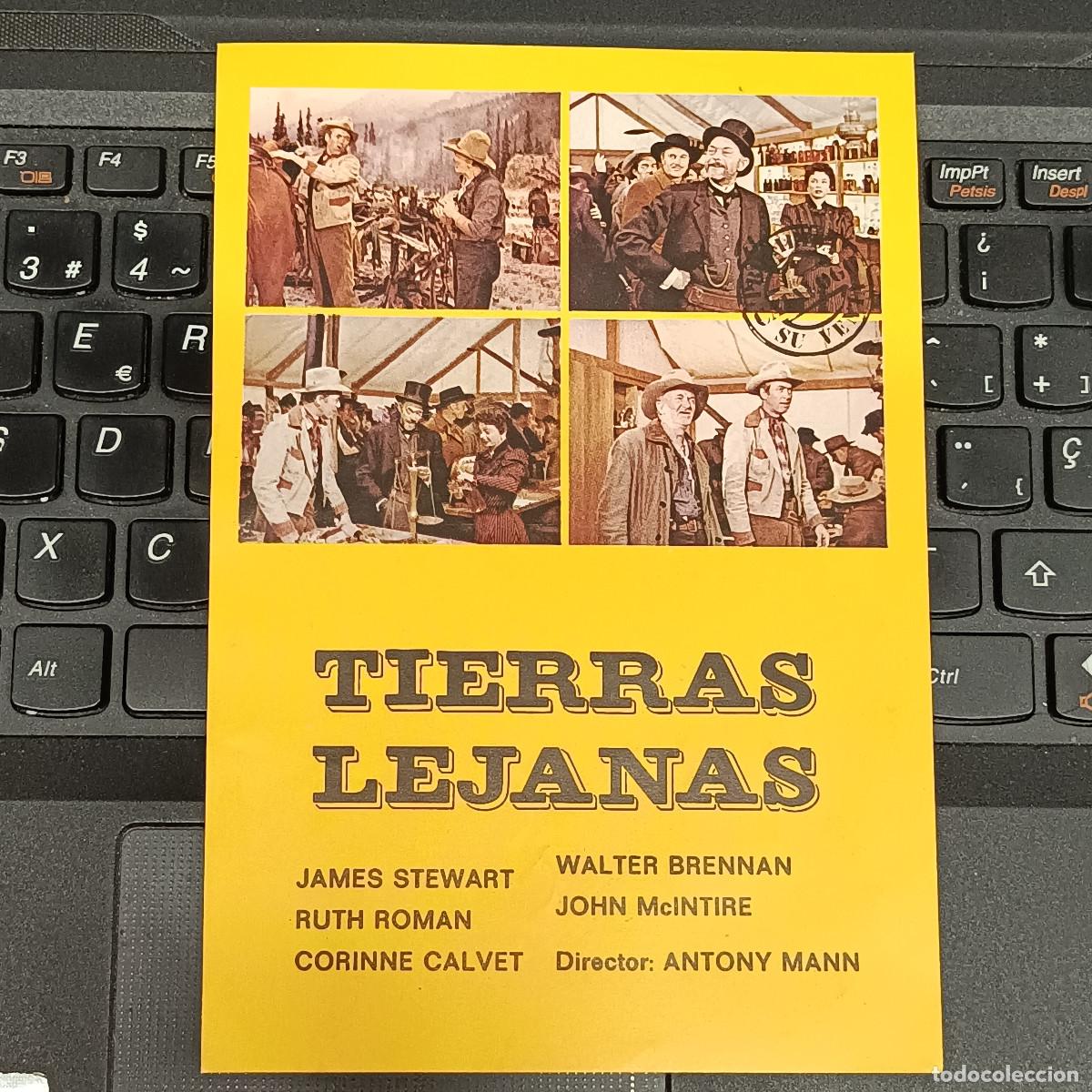 Cine: PROGRAMA DE MANO TIERRAS LEJANAS. - Foto 1