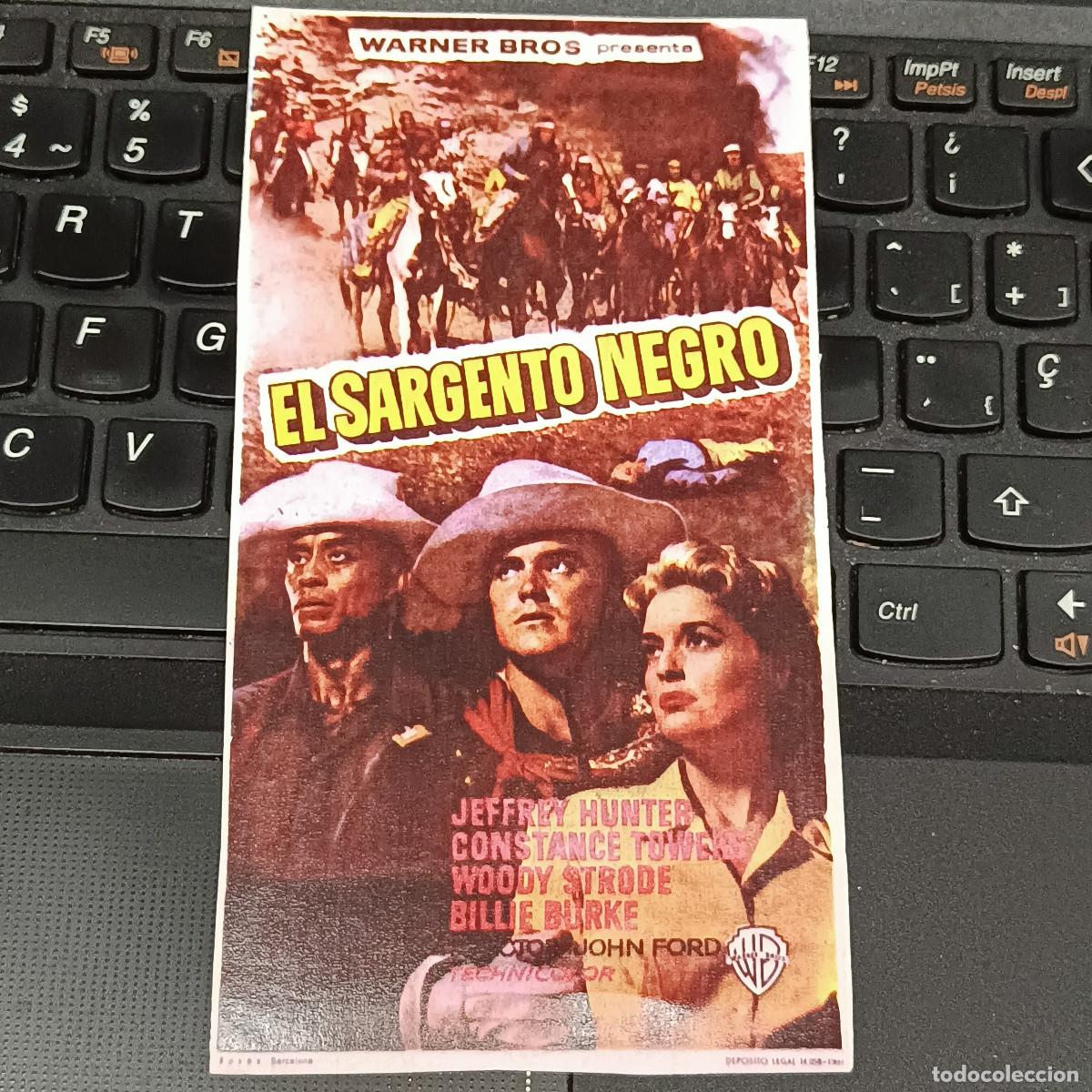 Cine: PROGRAMA DE CINE EL SARGENTO NEGRO. - Foto 1
