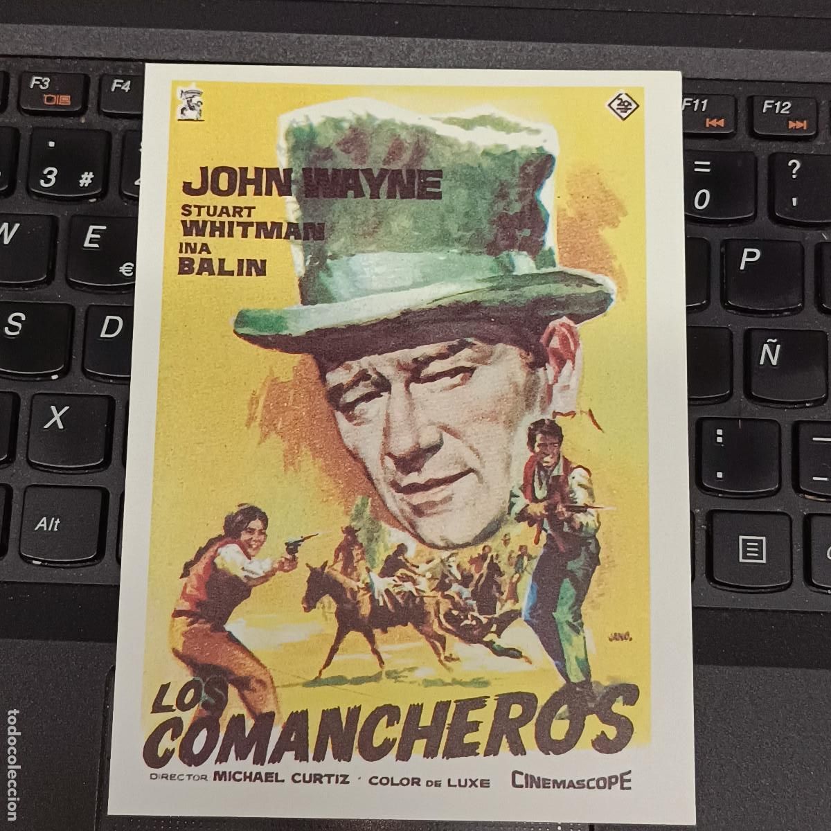 Cine: PROGRAMA DE MANO LOS COMANCHEROS. - Foto 1