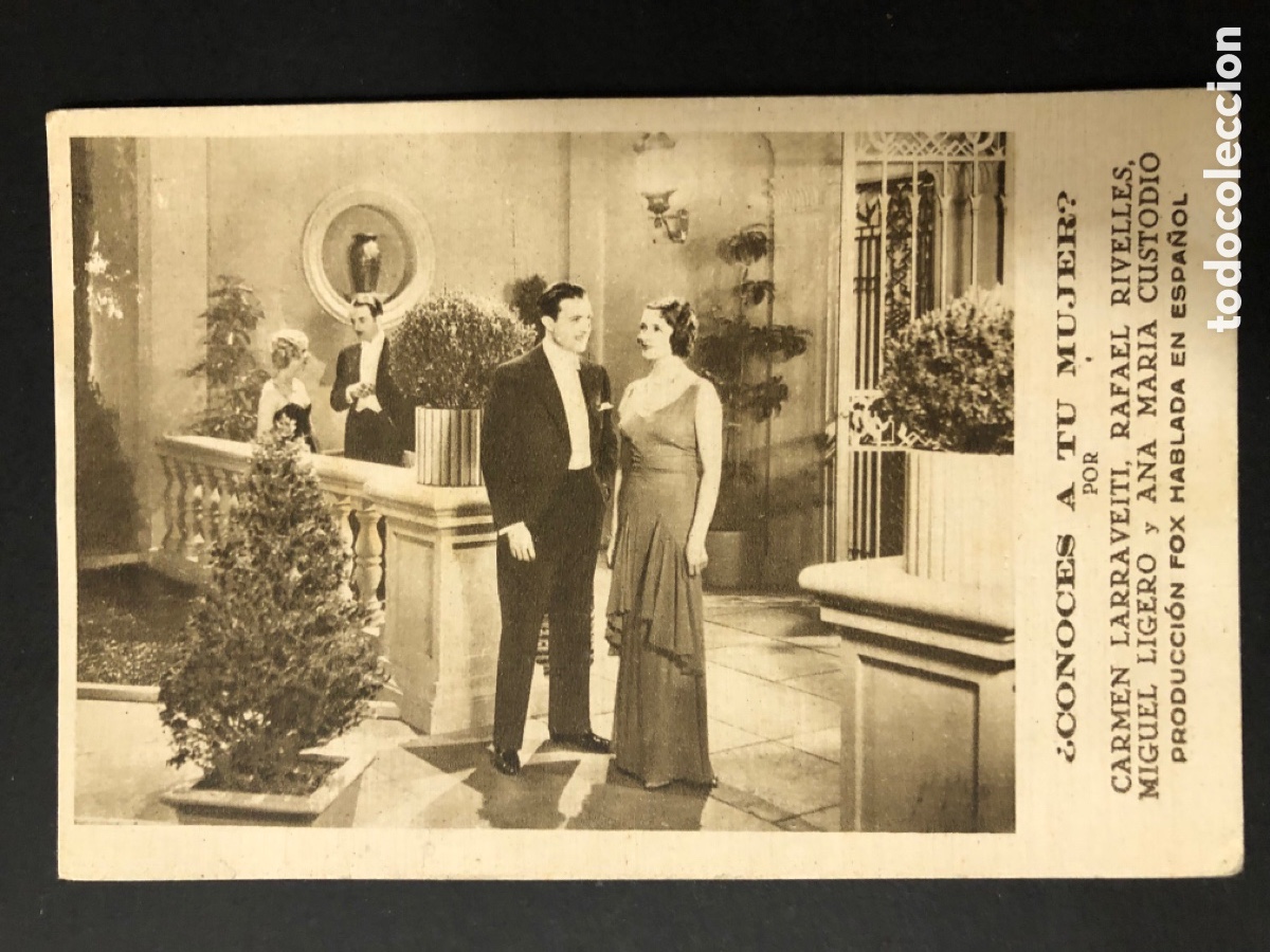 Cine: Programa conoces a tu mujer Carmen larrabeiti Rafael Rivelles A10 - Foto 1