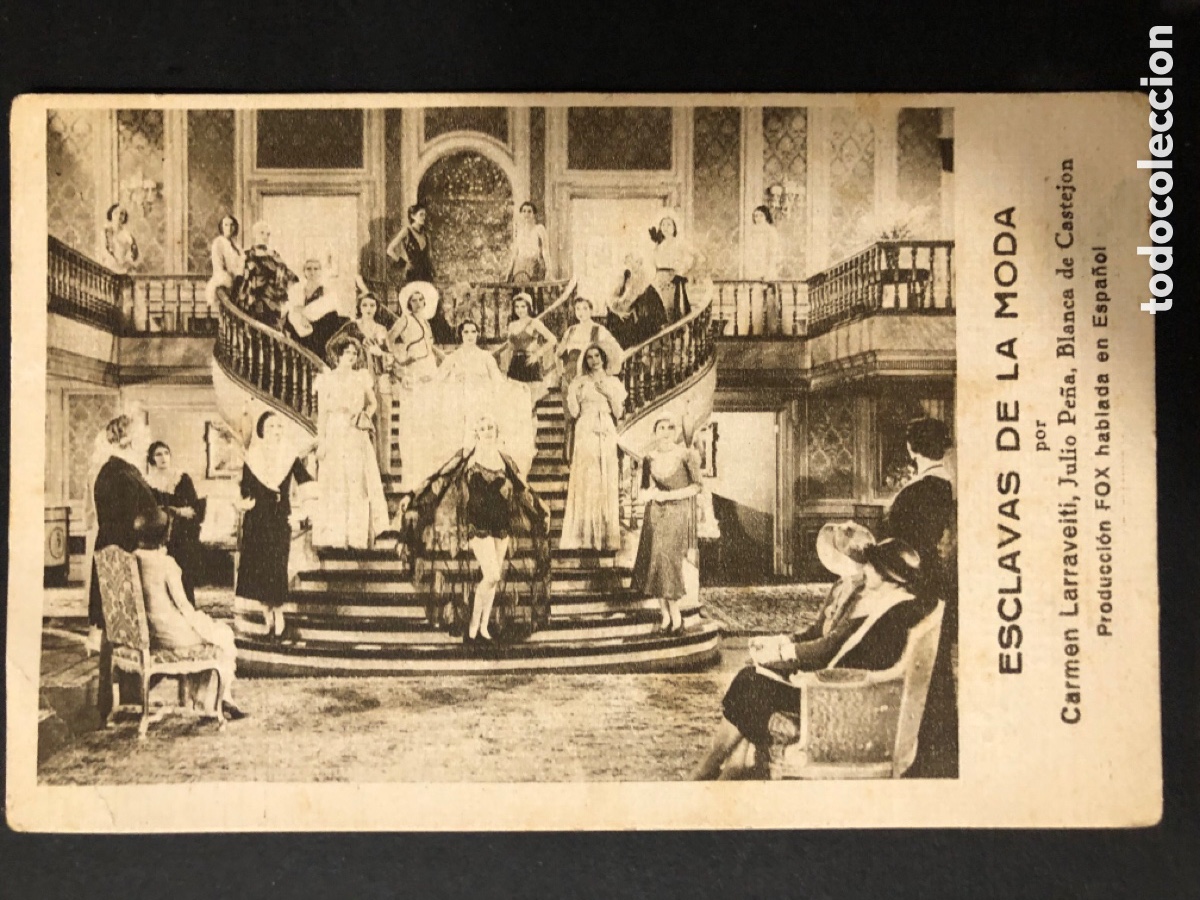 Cine: Programa esclavas de la moda Carmen larrabeiti con publicidad benlliure teatro marina valencia A10