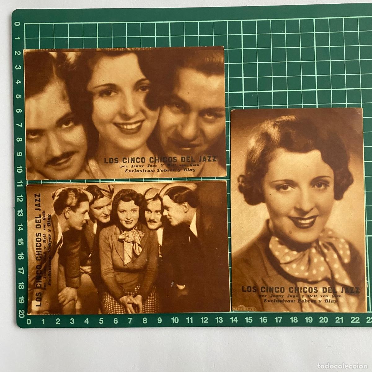 Folhetos de m&atilde;o de filmes antigos de cinema: Programa de cine folleto de mano pelicula Los cinco chicos del Jazz Teatro principal