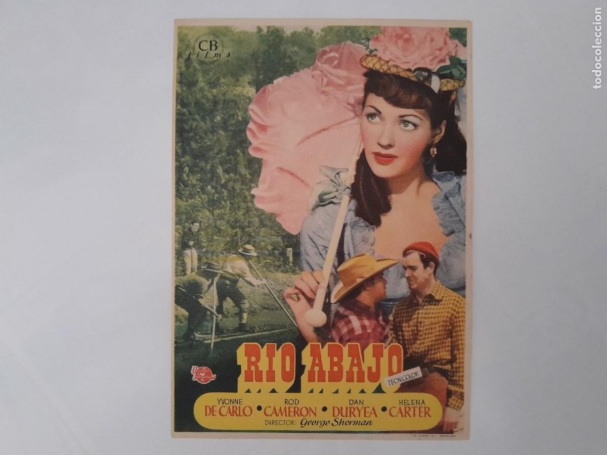 Cine: FOLLETO DE MANO RIO ABAJO FM1 RV