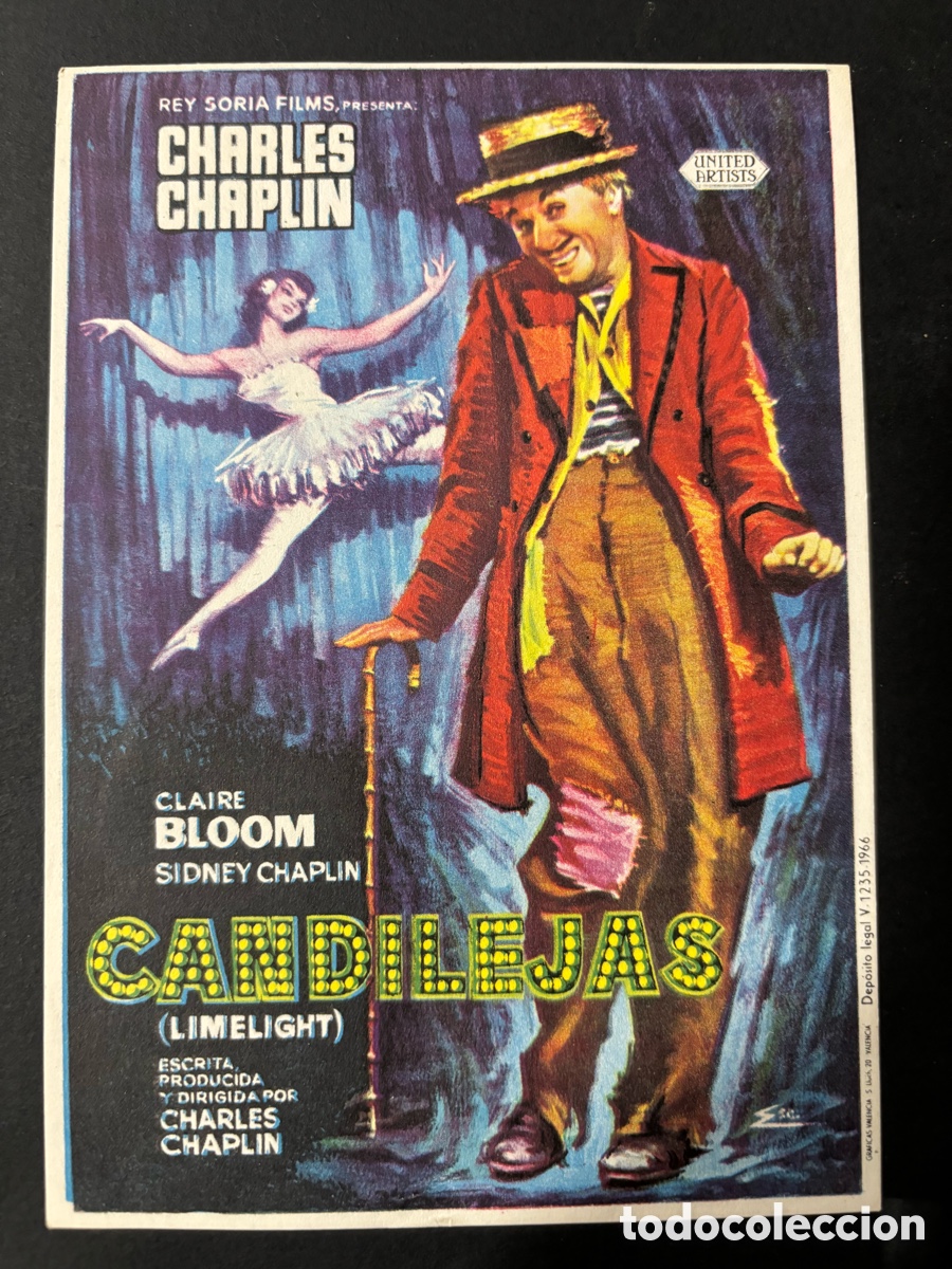Cine: Programa candilejas charles charlie chaplin A10 - Foto 1