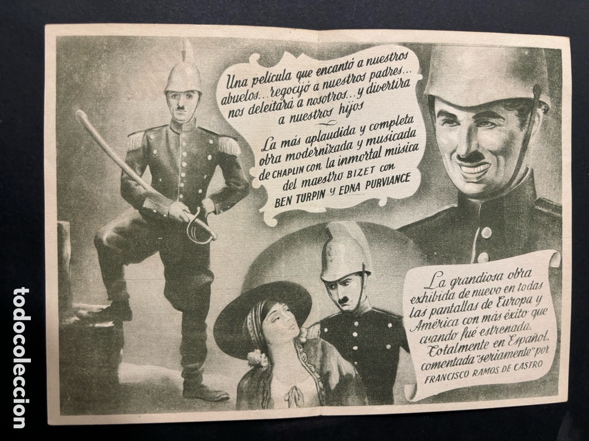 Cine: Programa Carmen charles charlie chaplin A10 - Foto 2