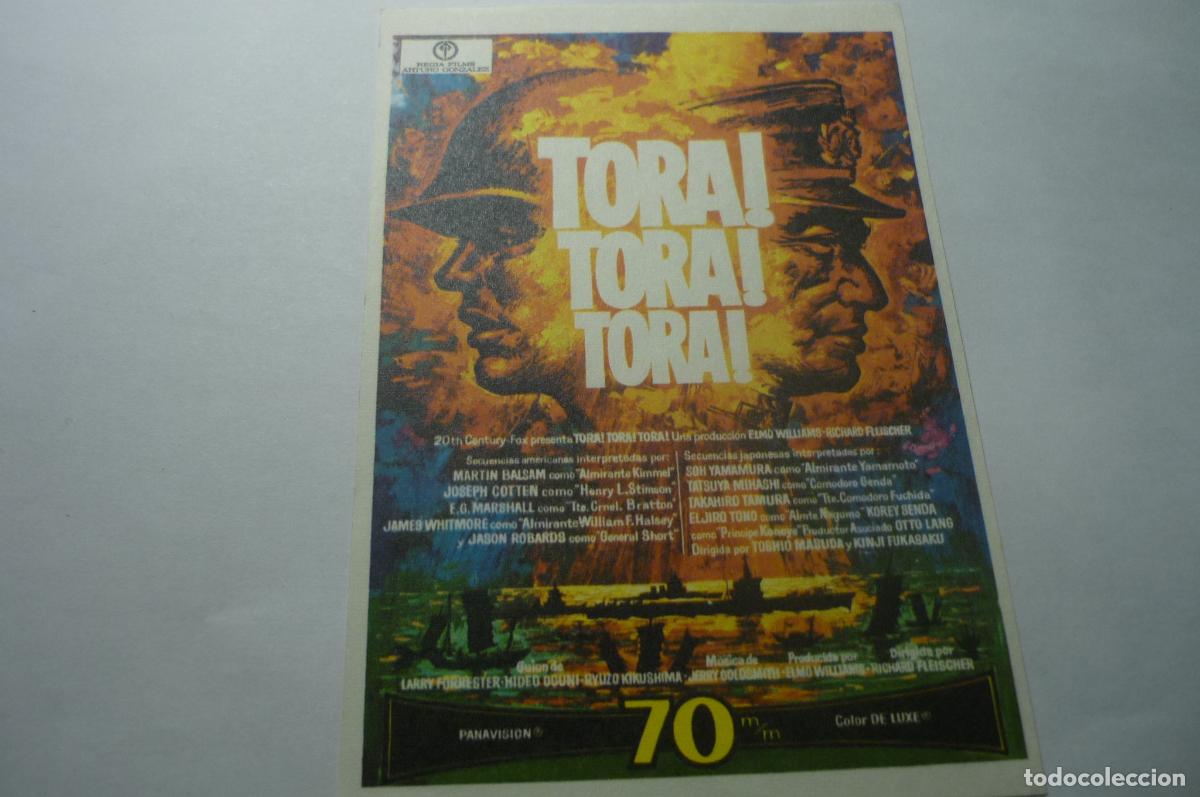 Cine: PROGRAMA TORA TORA TORA&iexcl; JOSEPH COTTEN - Foto 1