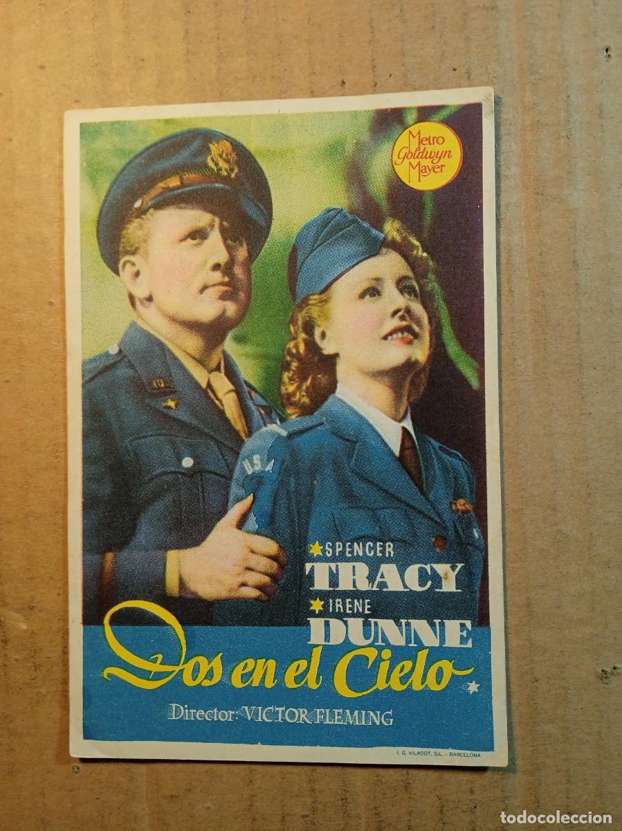 Cinema: FOLLETO DE MANO DE LA PELICULA DOS EN EL CIELO