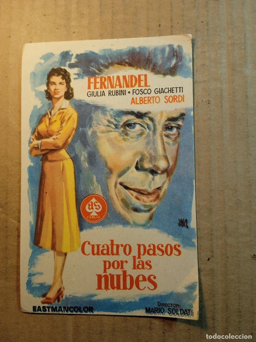 Cinema: FOLLETO DE MANO DE LA PELICULA CUATRO PASOS POR LAS NUBES