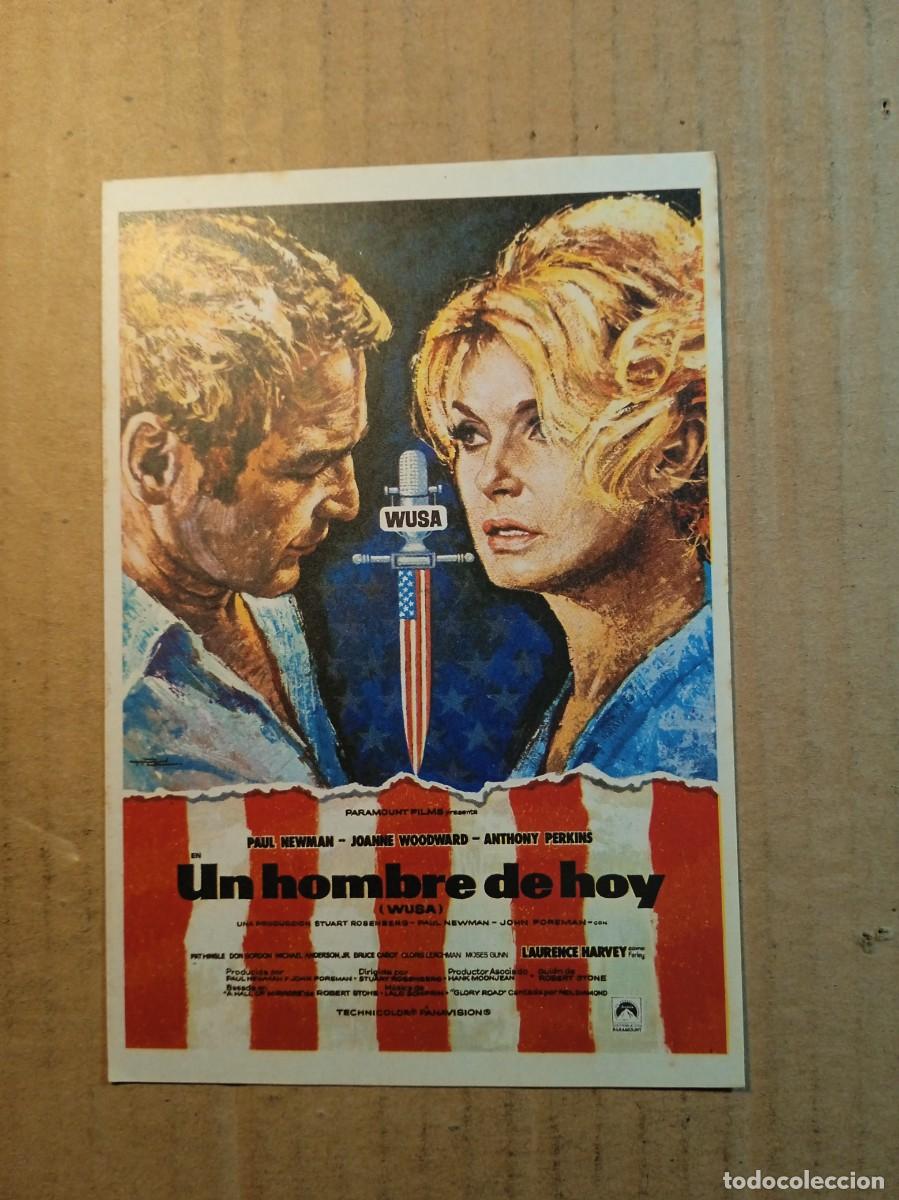 Cinema: FOLLETO DE MANO DE LA PELICULA UN HOMBRE DE HOY