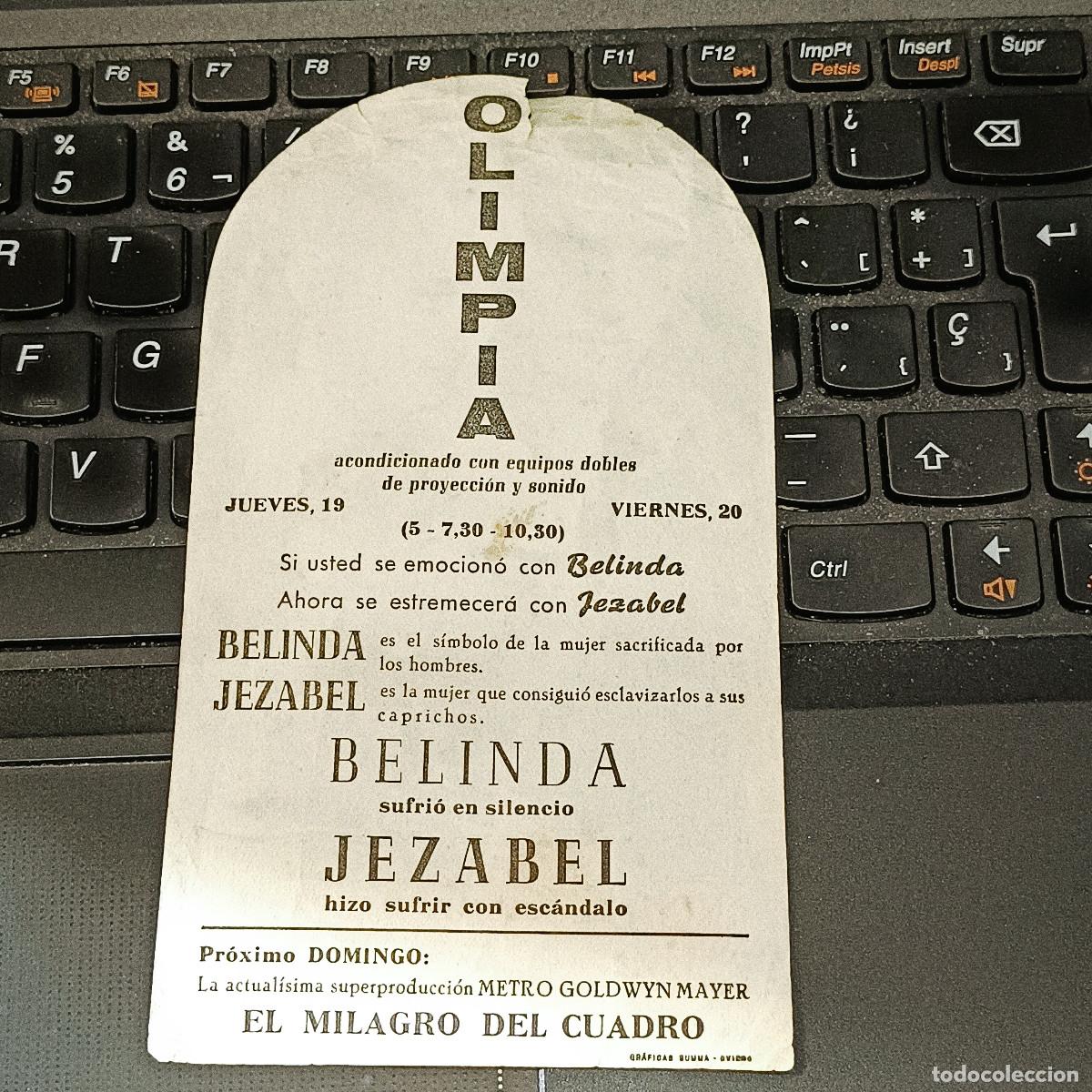 Cine: PROGRAMA DE CINE JEZABEL. - Foto 2