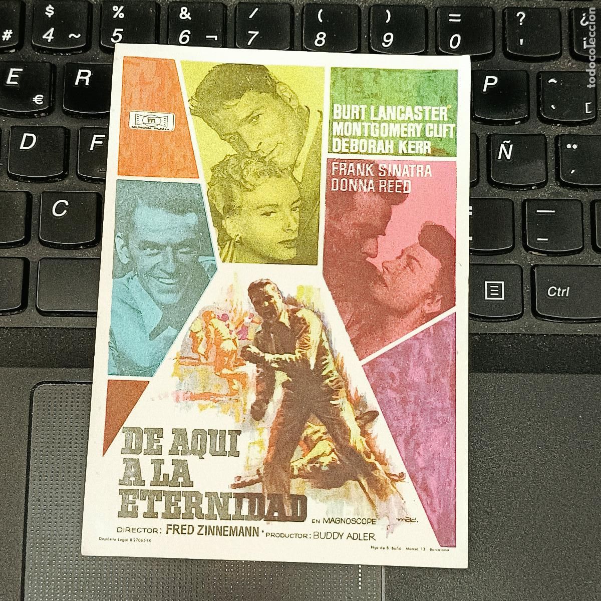 Cine: PROGRAMA DE CINE DE AQUI A LA ETERNIDAD - Foto 1