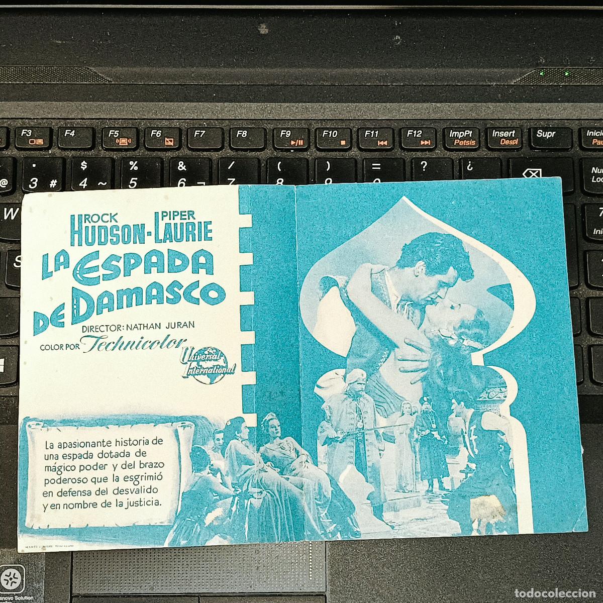 Cine: PROGRAMA DE CINE LA ESPADA DE DAMASCO. - Foto 1