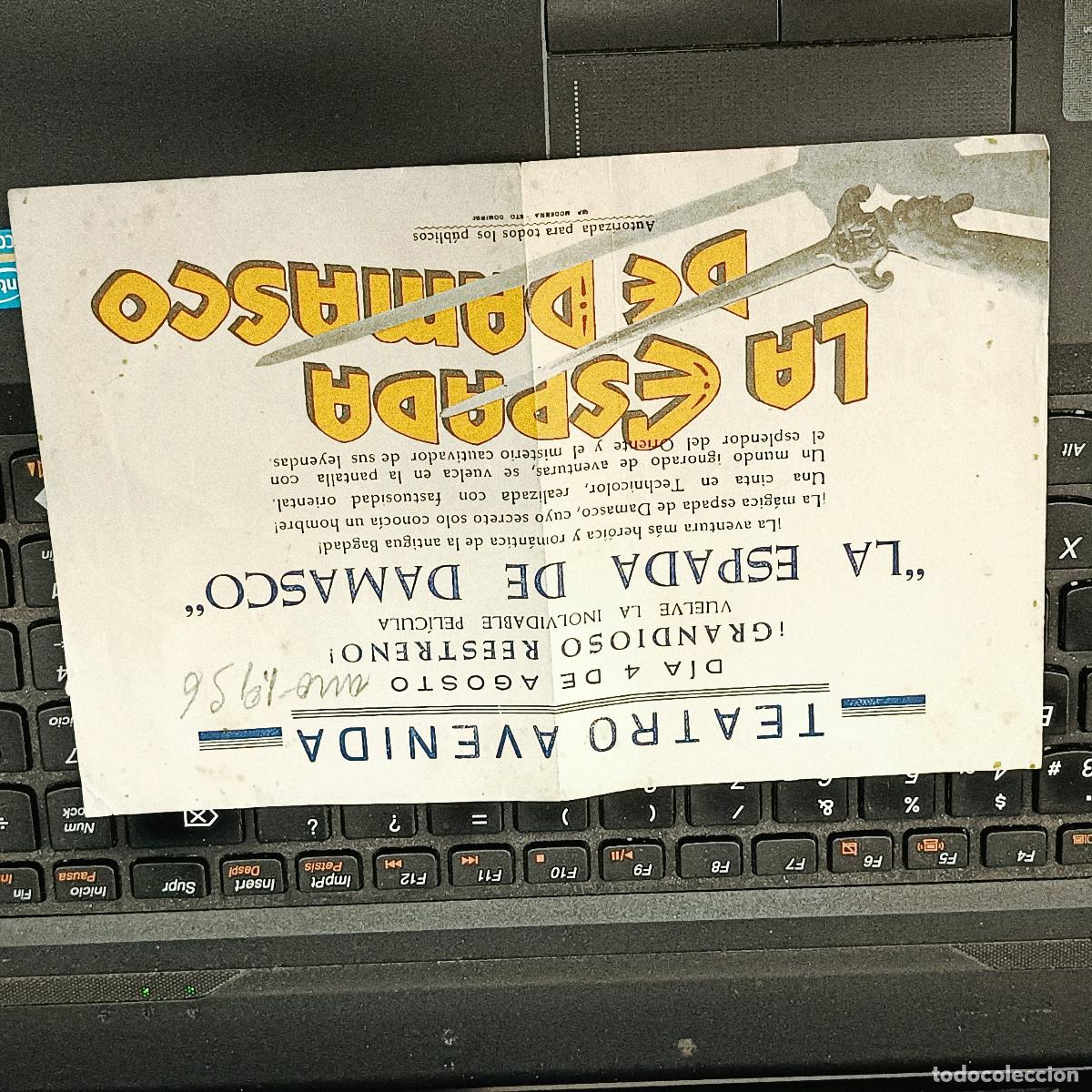 Cine: PROGRAMA DE CINE LA ESPADA DE DAMASCO. - Foto 2