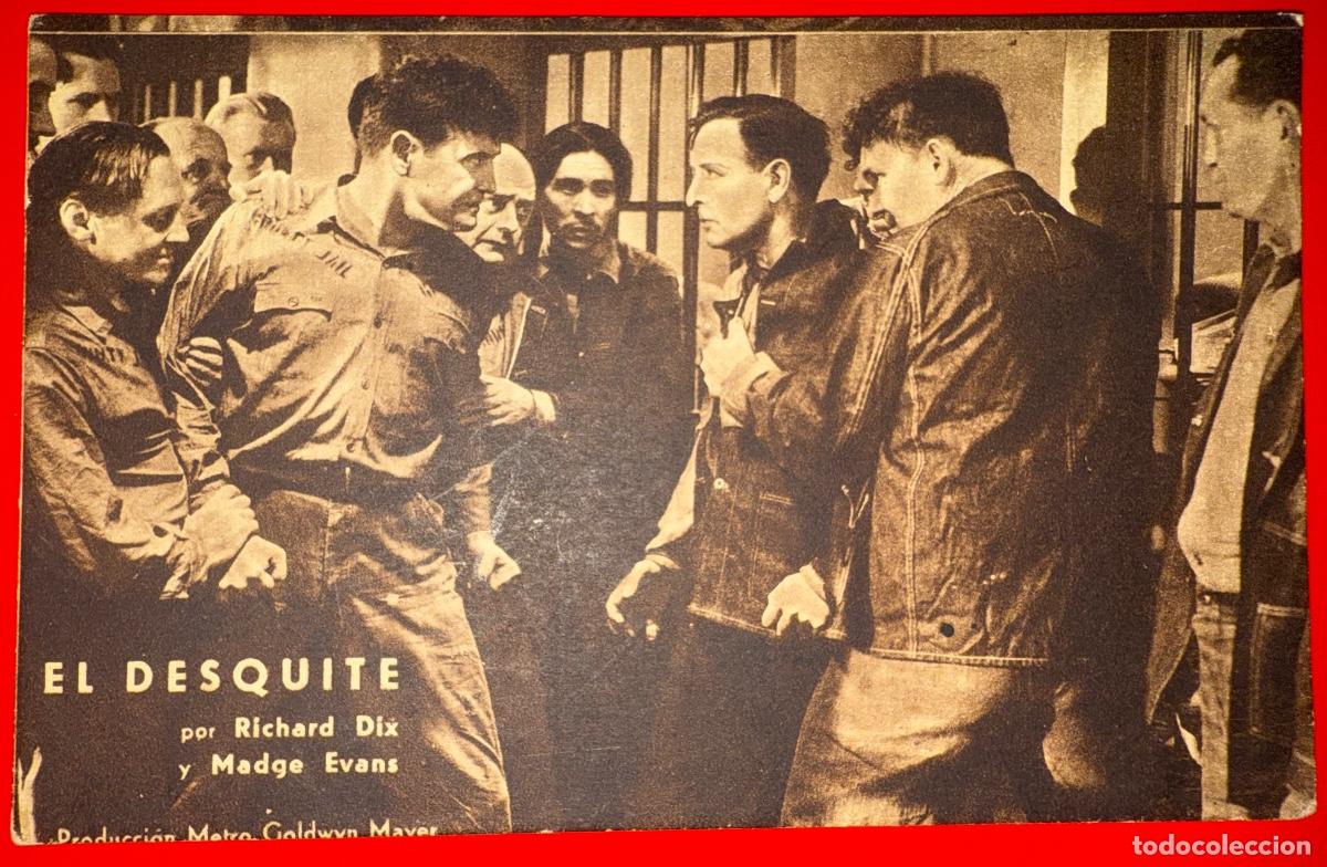 Cinema: PROGRAMA CINE EL DESQUITE, RICHARD DIX, MADGE EVANS, A&Ntilde;OS 30&acute;S