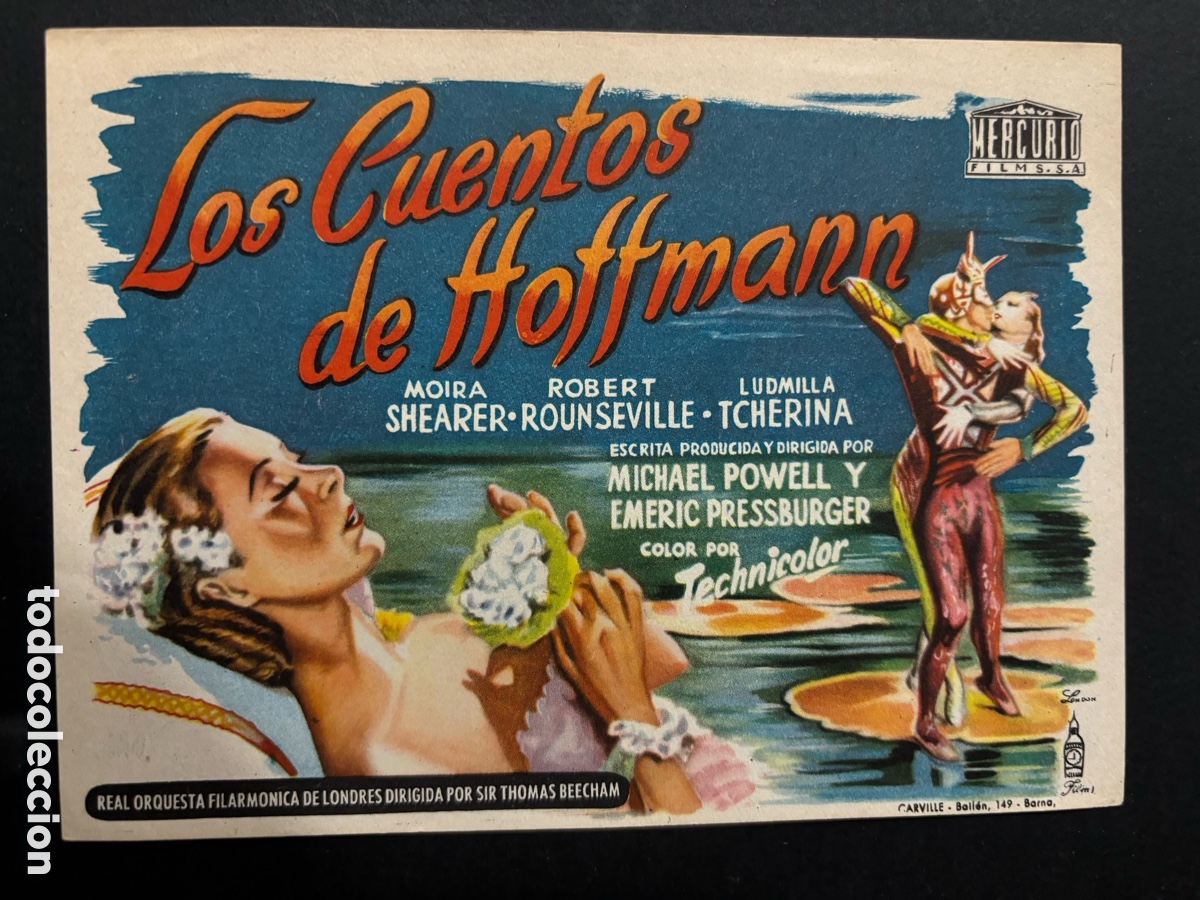 Cine: Programa los cuentos de hoffmann Moira Shearer A10 - Foto 1