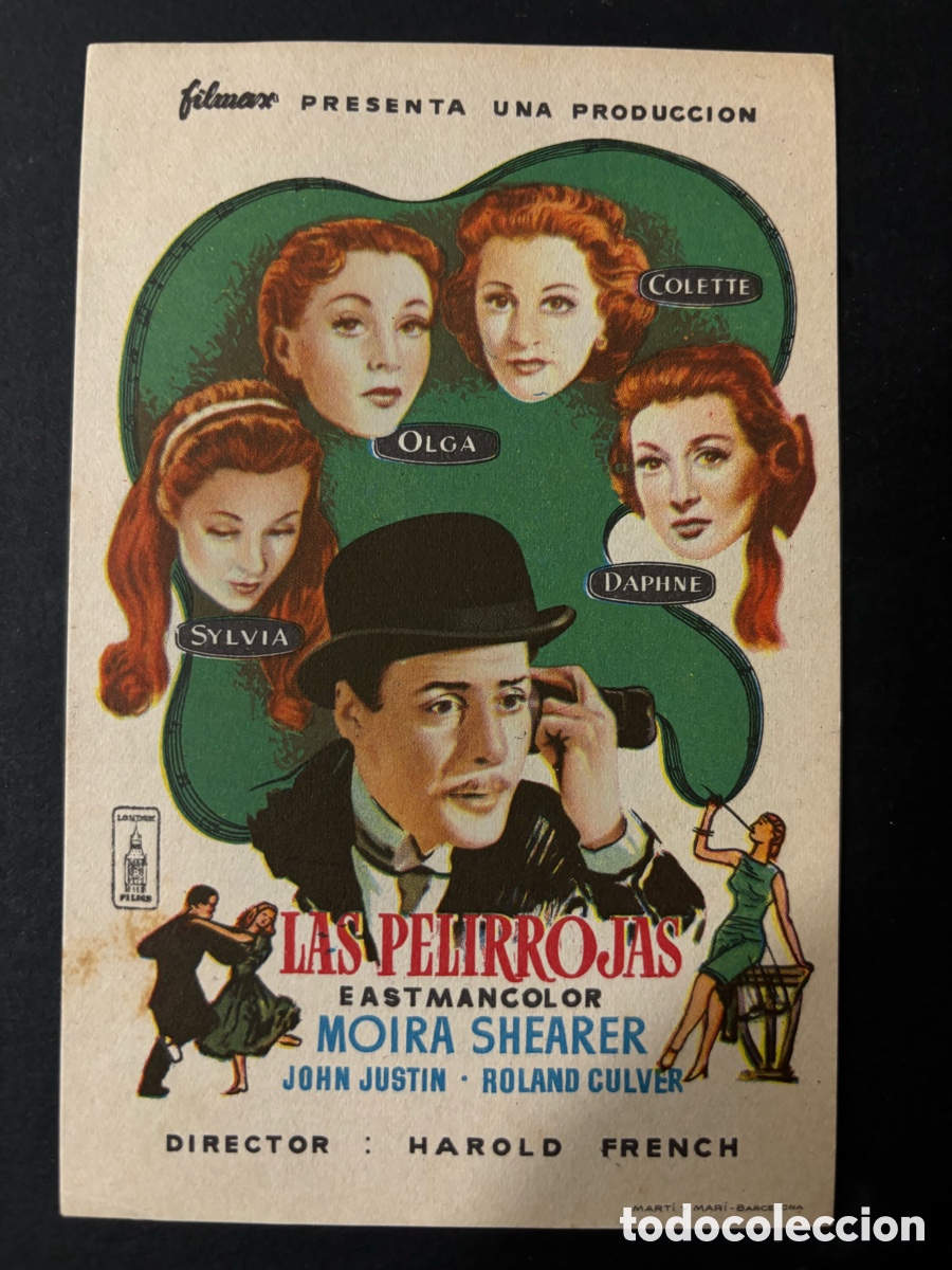 Cine: Programa las pelirrojas Moira Shearer A10 - Foto 1