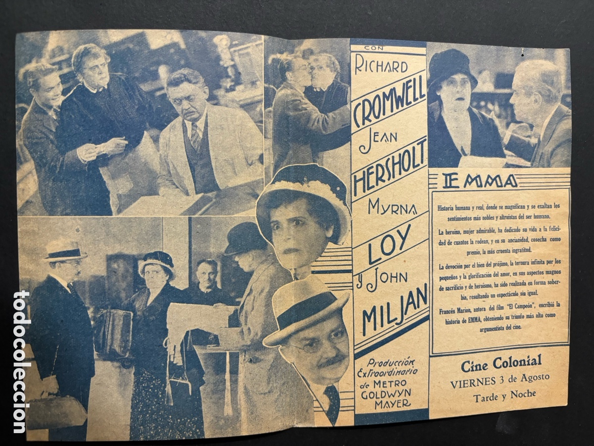 Cine: Programa uruguayo Emma Marie Dressler A10 - Foto 2