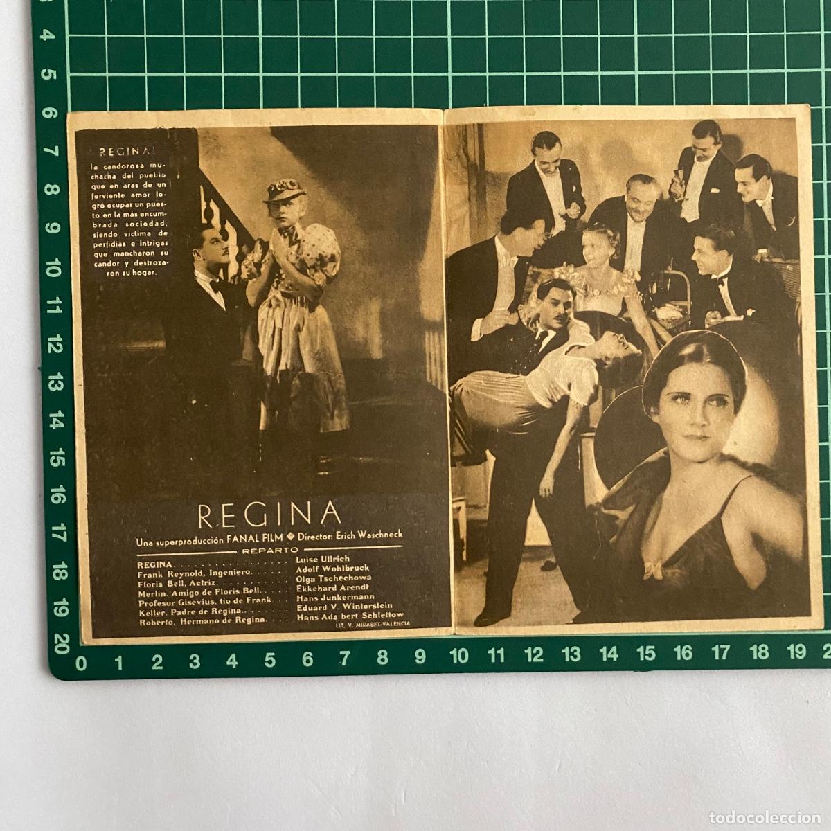 Cine: Programa de cine folleto de mano pelicula Regina - Foto 3