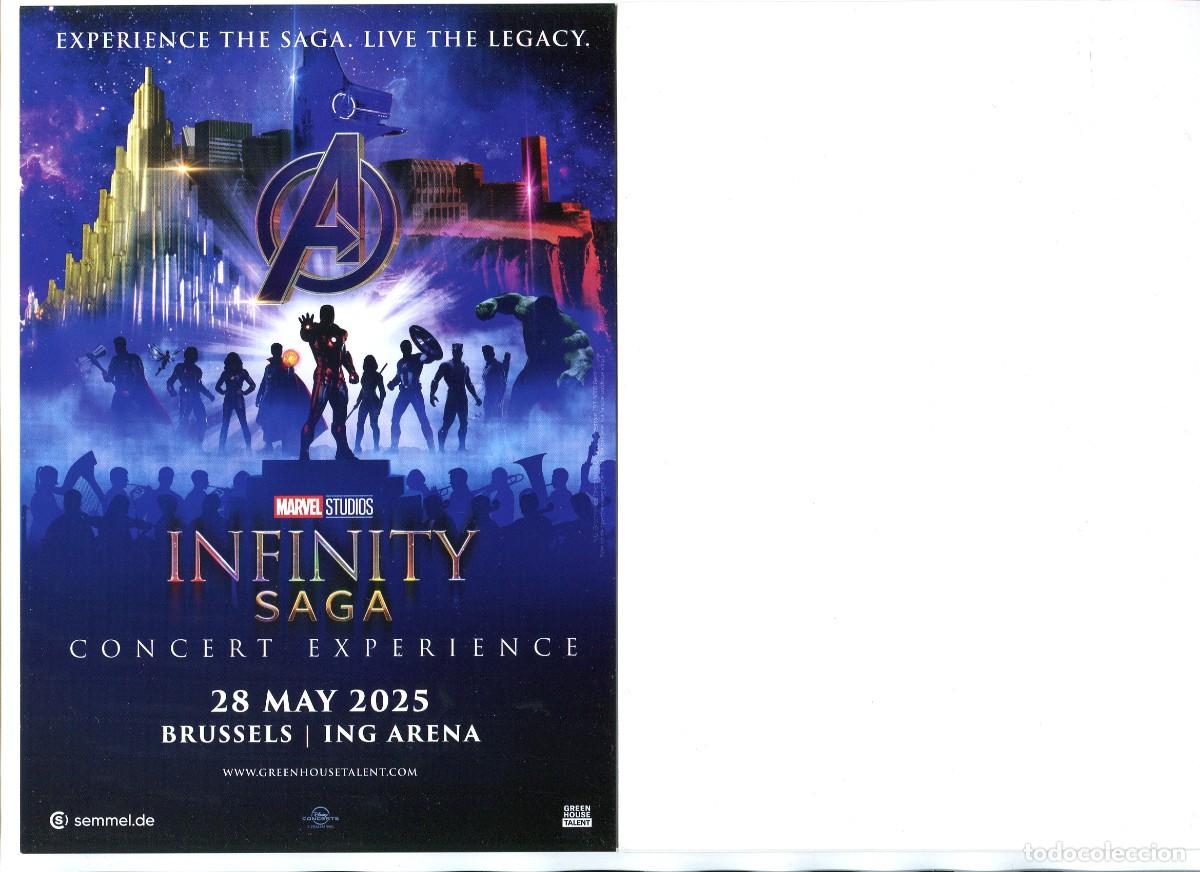 Cine: INFINITY, SAGA. 15 X 21 cms.. - Foto 1