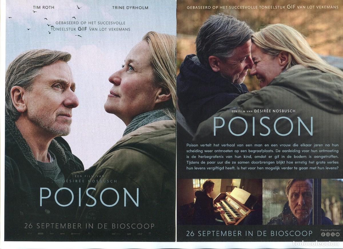 Cine: POISON, con Tim Roth. 15 X 21 cms.. - Foto 1