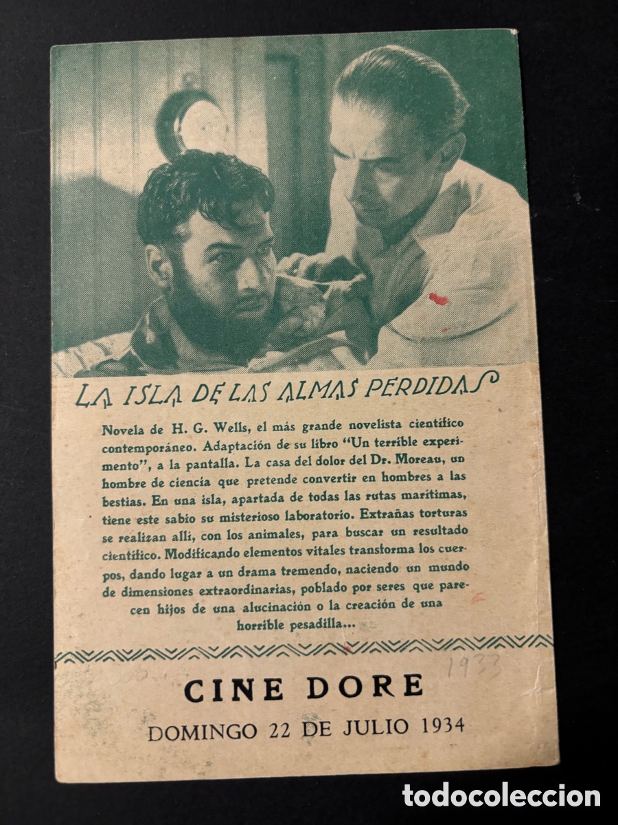 Cine: Programa uruguayo la isla de las almas perdidas charles laughton A10 - Foto 3