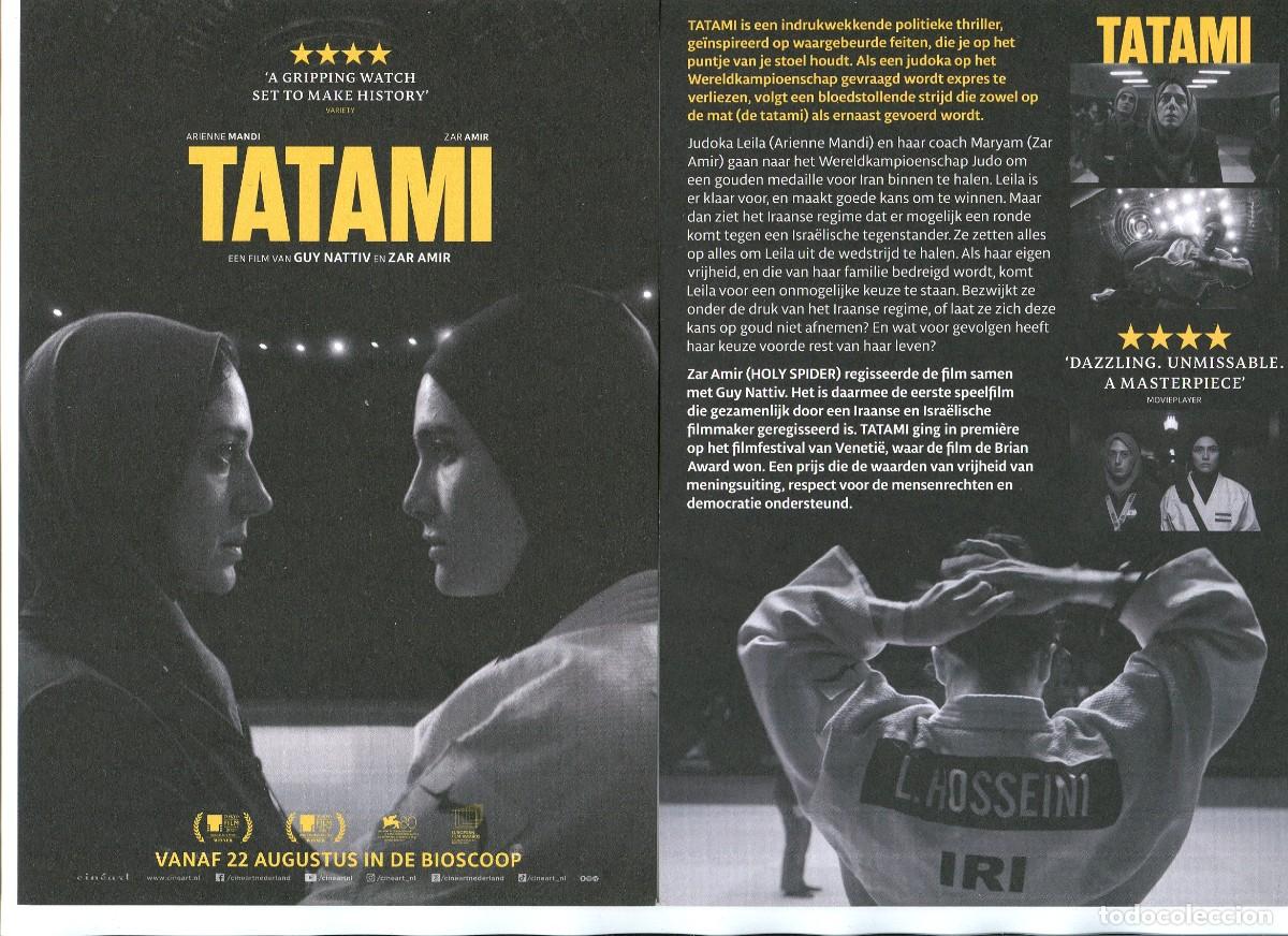 Cine: TATAMI, con Arianne Mandi. 15 X 21 cms.. - Foto 1