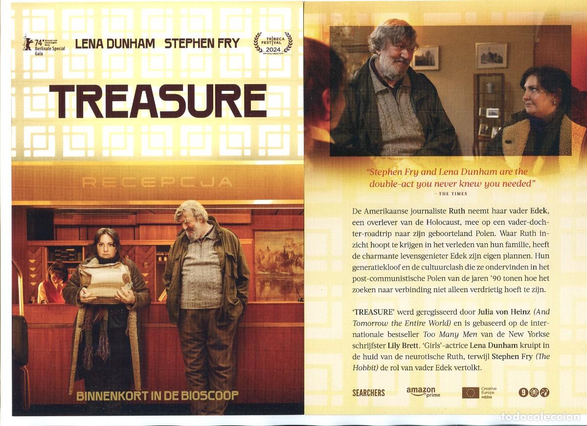 Cine: TREASURE, con Lena Dunham 15 X 21 cms.. - Foto 1