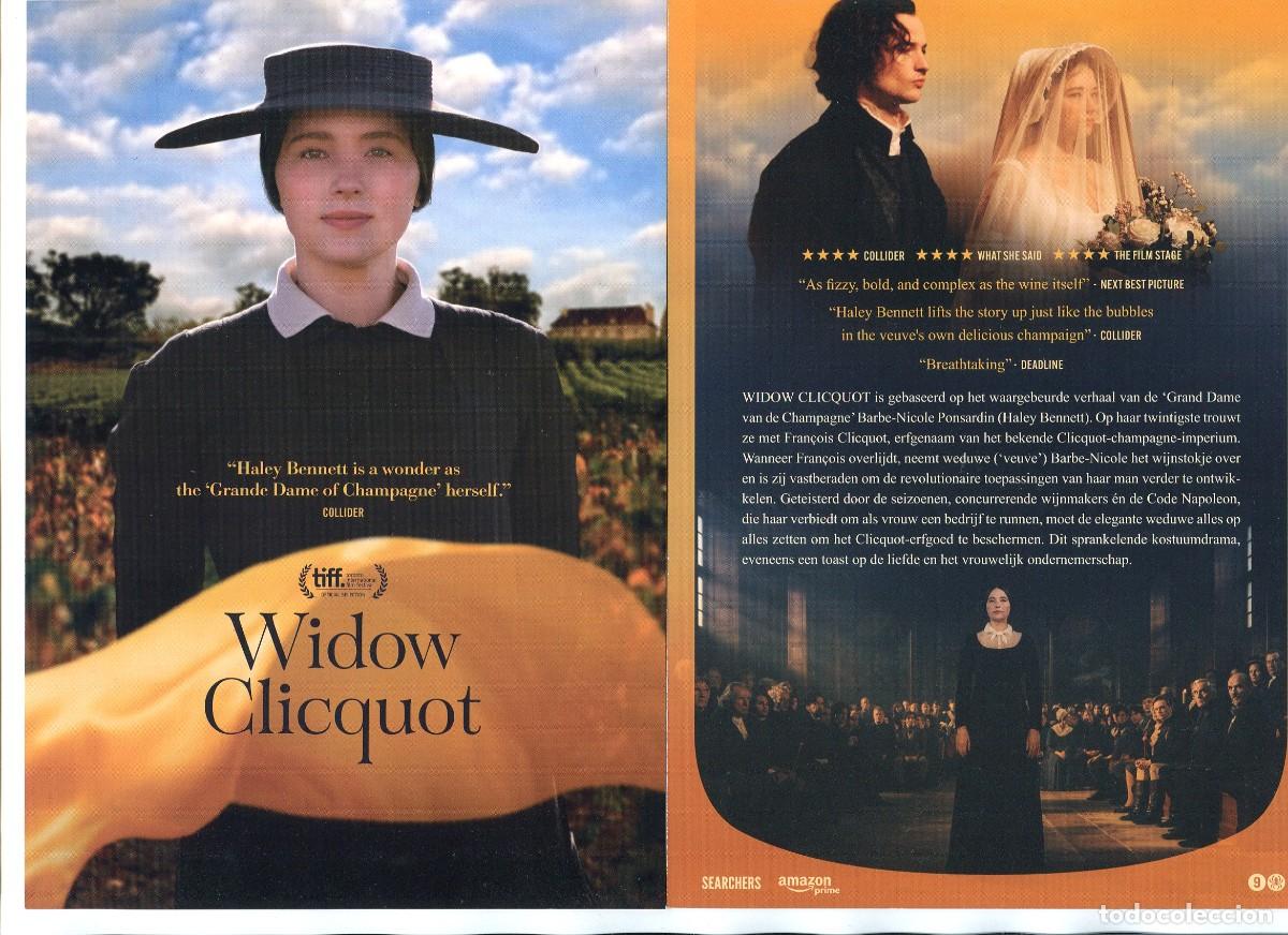 Cine: WIDOW CLICQUOT, con Haley Bennett. 15 X 21 cms.. - Foto 1
