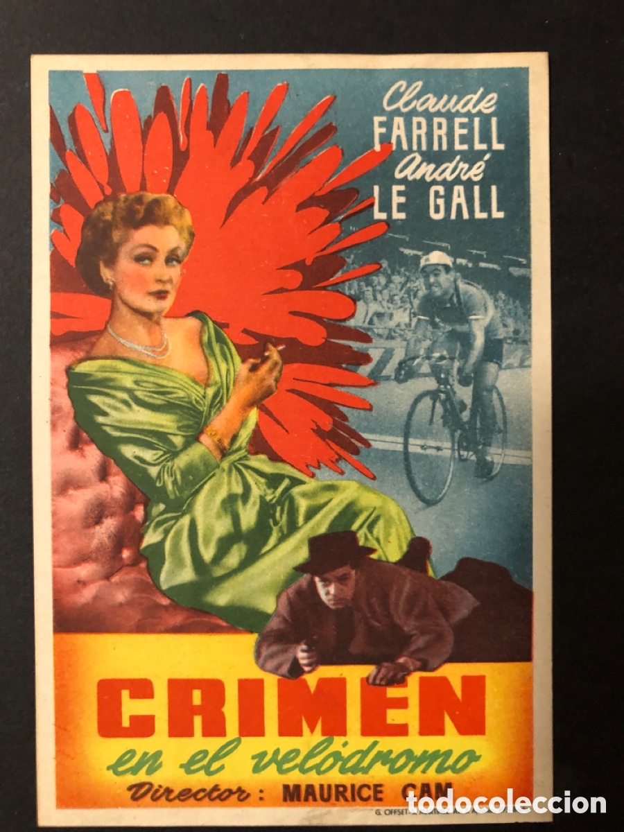 Cine: Programa crimen en el vel&oacute;dromo claude farrell A11 - Foto 1