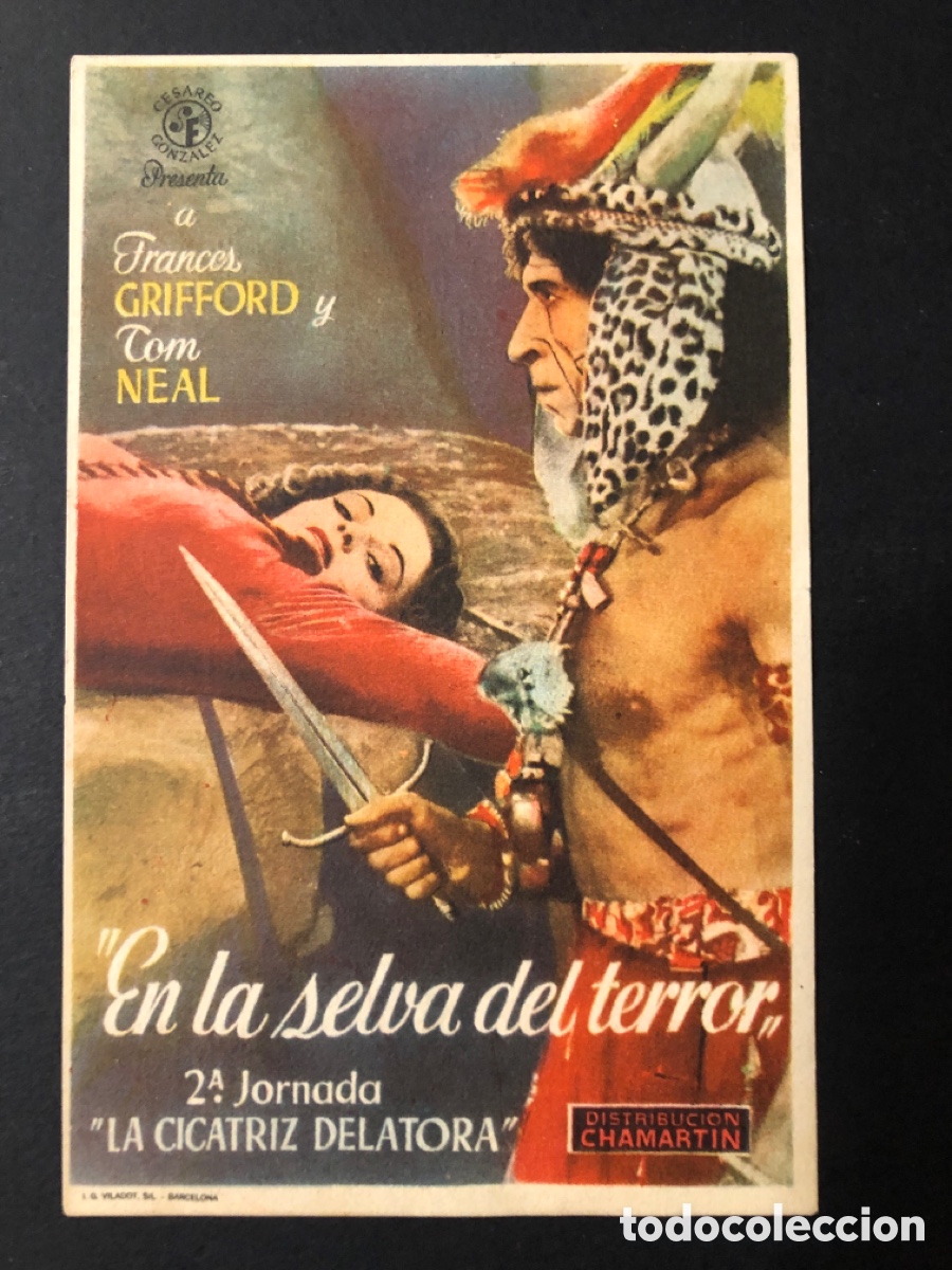 Cine: Programa en la selva del terror con publicidad escuela carmen Ben&iacute;tez jerez A11