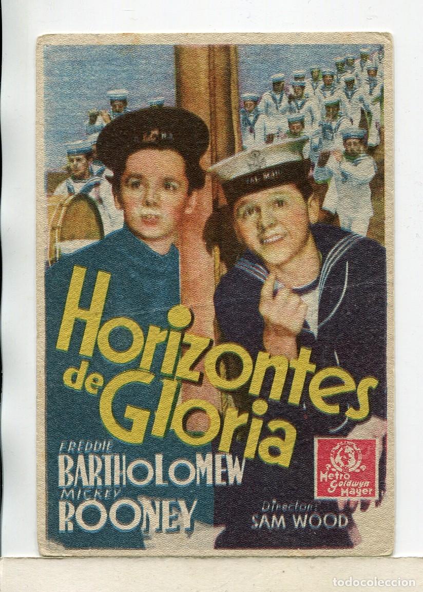 Cine: HORIZONTES DE GLORIA, con Mickey Rooney. - Foto 1