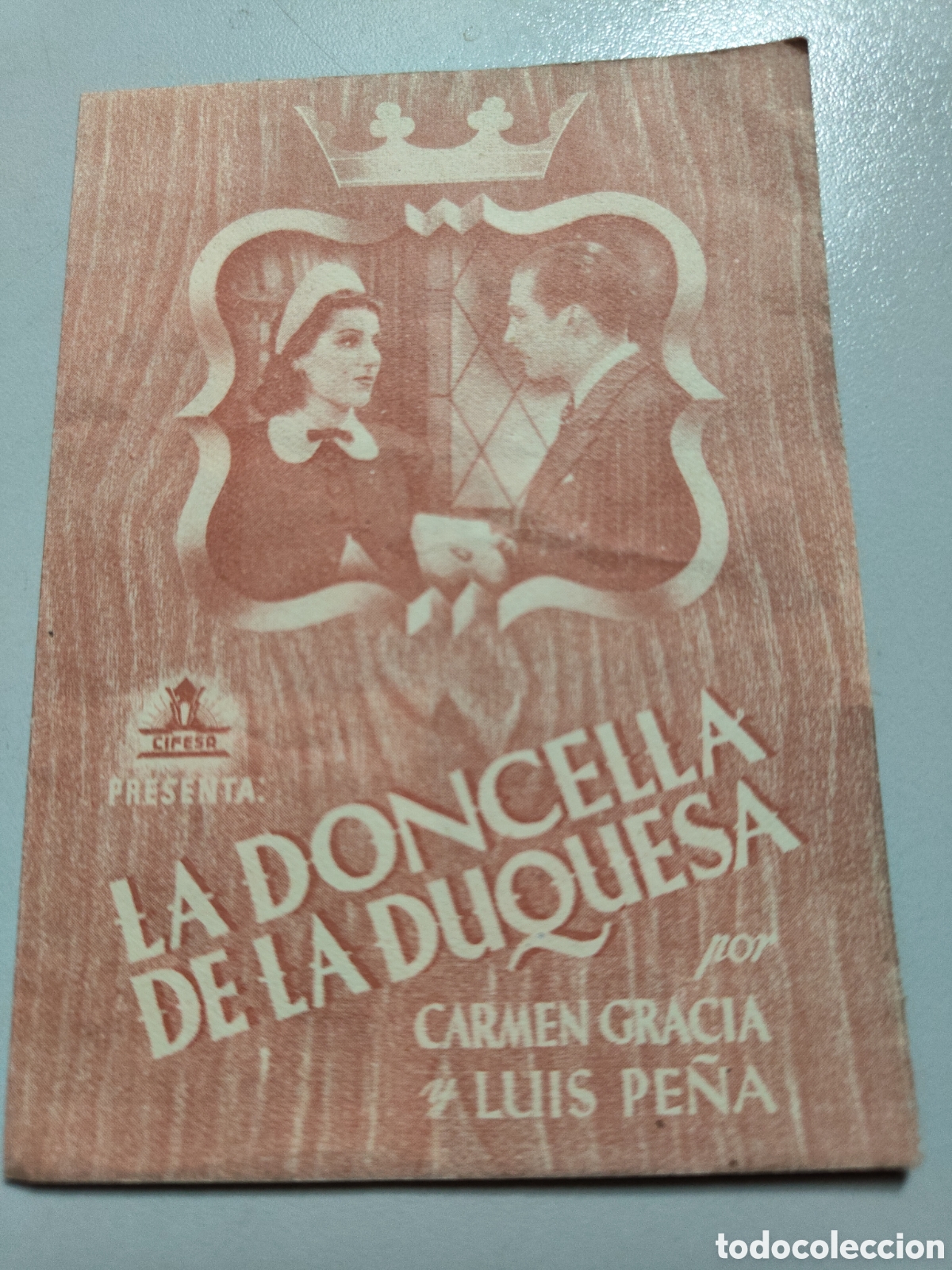 Cine: PROGRAMA MANO - MODERNO Y SOCIAL - LA DONCELLA DE LA DUQUESA - 1941 - TDKC8 - Foto 1