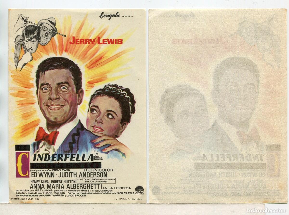 Cine: CINDERFELLA, con Jerry Lewis. - Foto 1