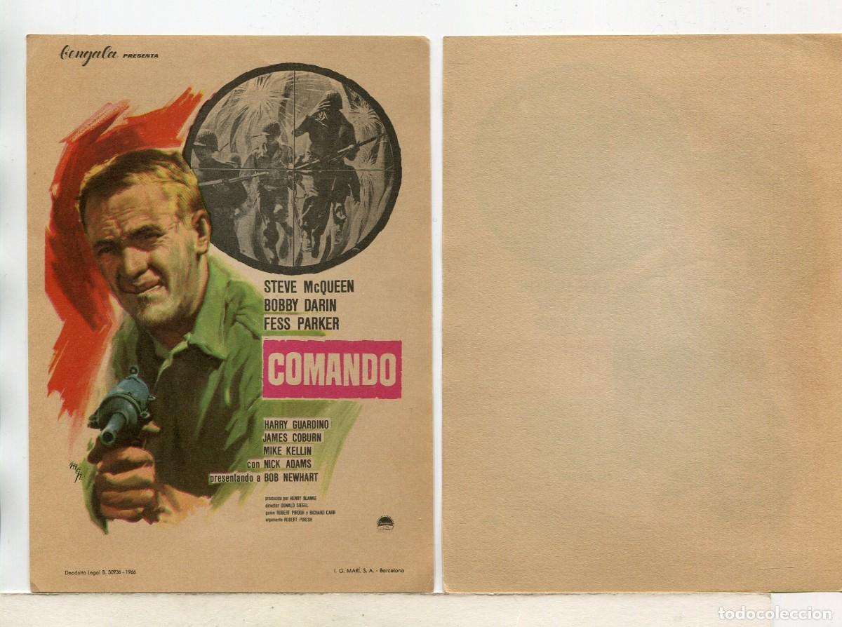 Cine: COMANDO, con Steve McQueen. - Foto 1