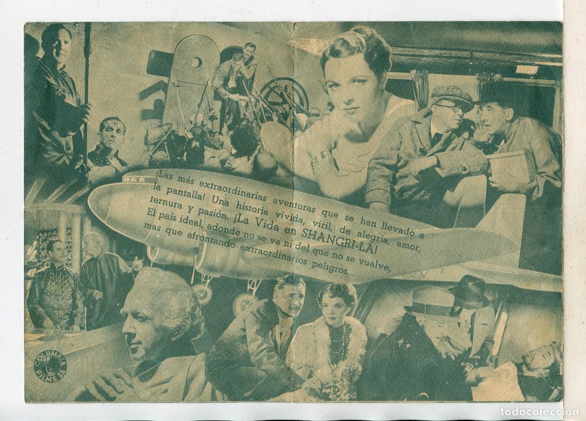 Cine: HORIZONTES PERDIDOS, con Ronald Colman. - Foto 2